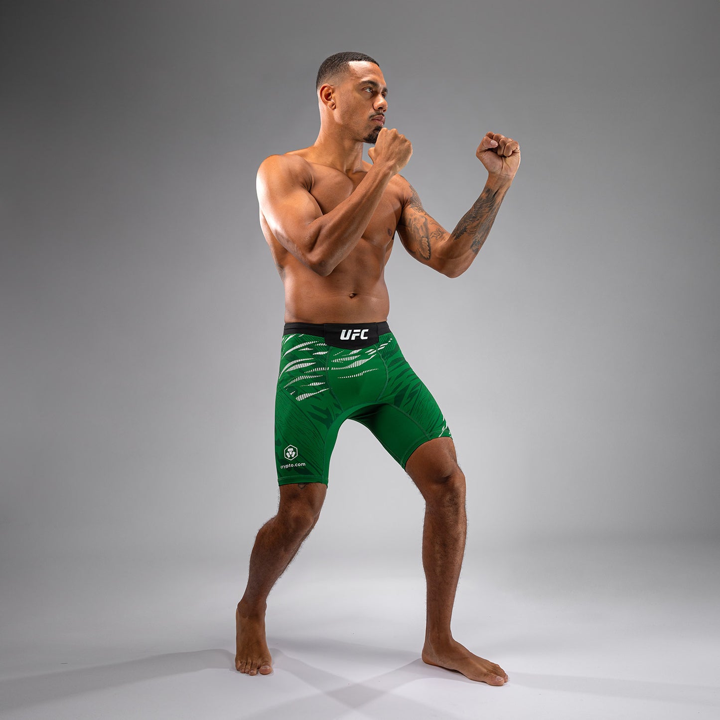 UFC Fusion by Venum Personalized Authentic Fight Night Herren Vale Tudo Short - Grün