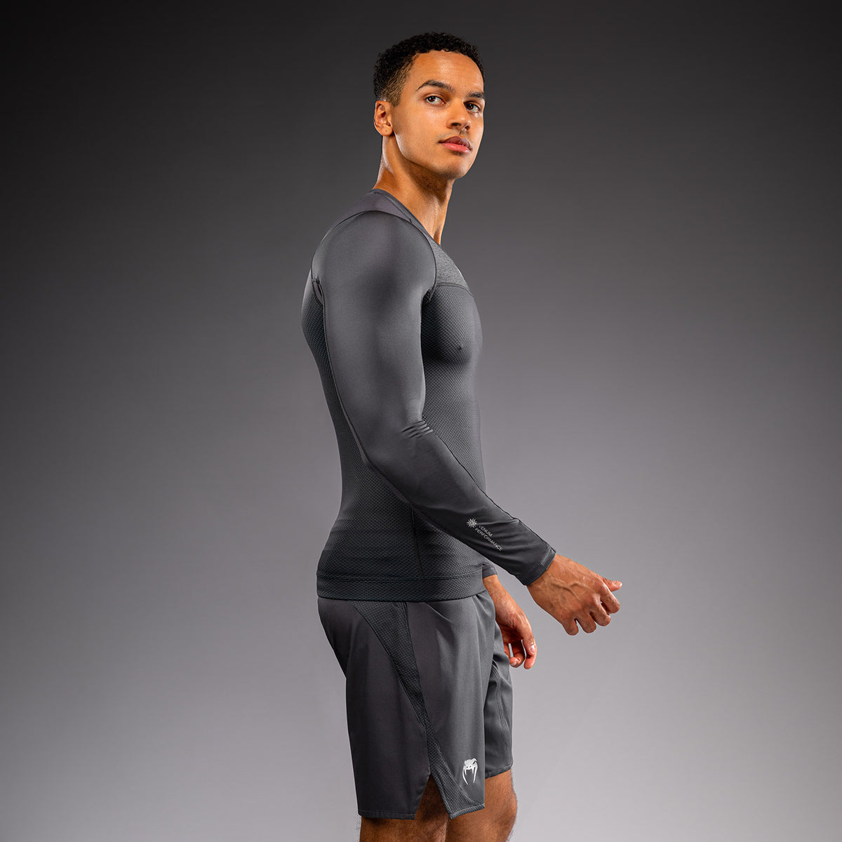 Venum G-Fit Scale Langarm-Rashguard - Grau