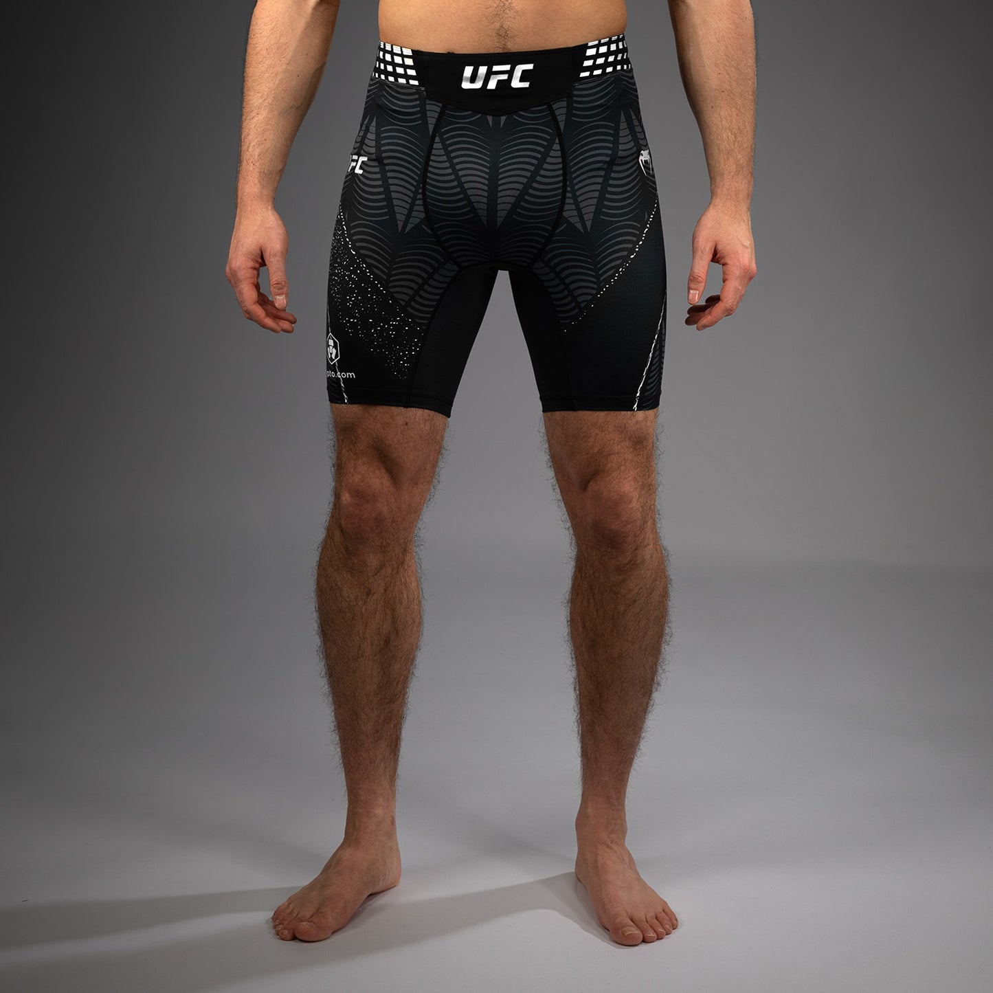 UFC Zenith by Venum Authentic Fight Night Vale Tudo Short Herren Personalisiert - Schwarz