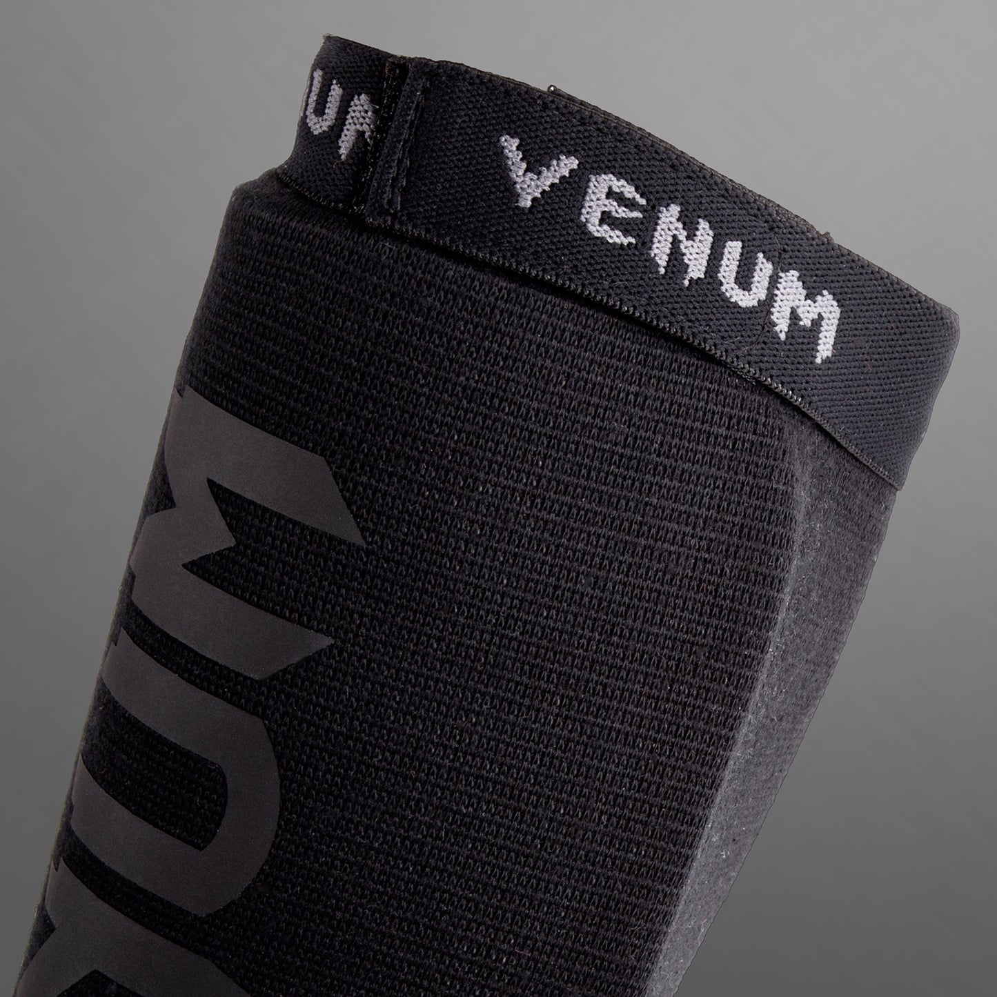 Venum Kontact Schienbeinschoner - Schwarz/Schwarz