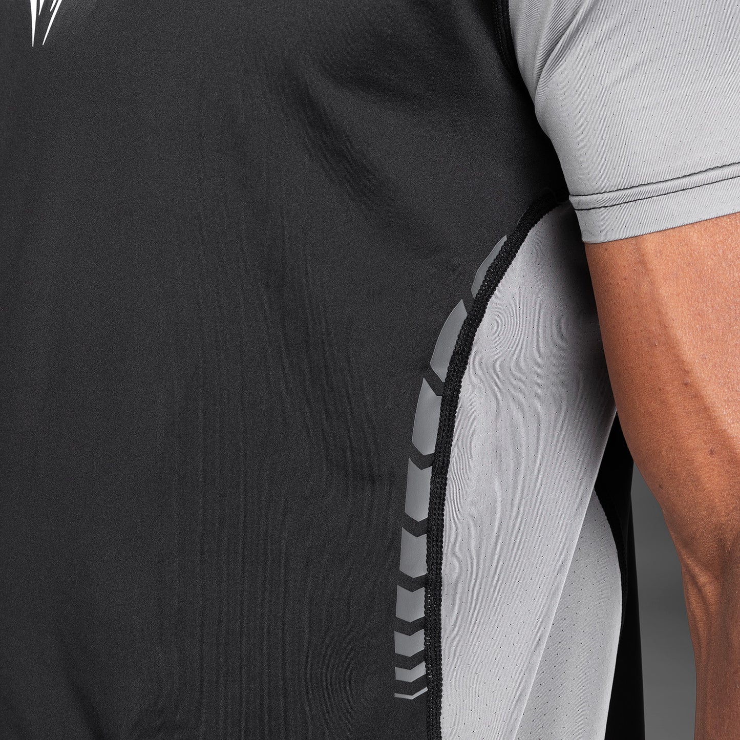 Venum Tempest Herren Dry-Tech T-Shirt - Schwarz/Grau