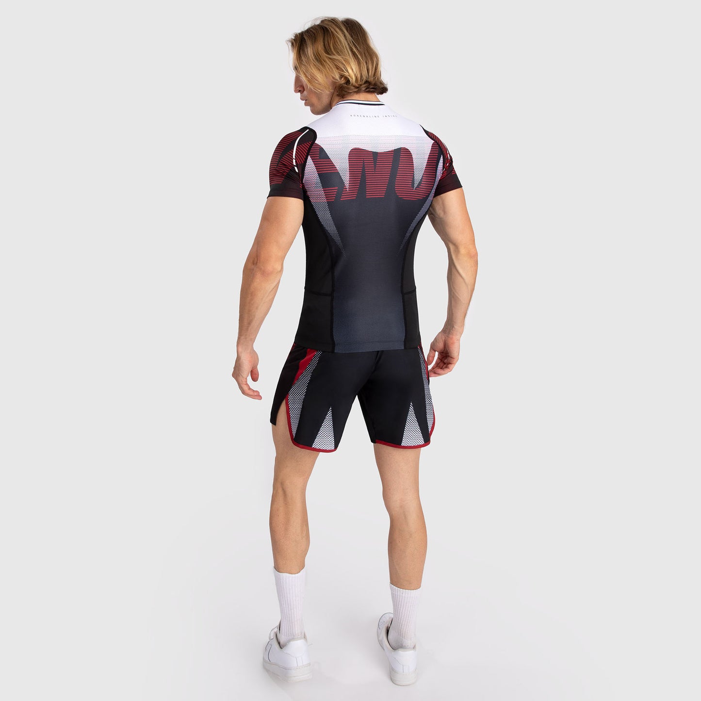 Venum Adrenaline Herren Kurzarm Rashguard - Red