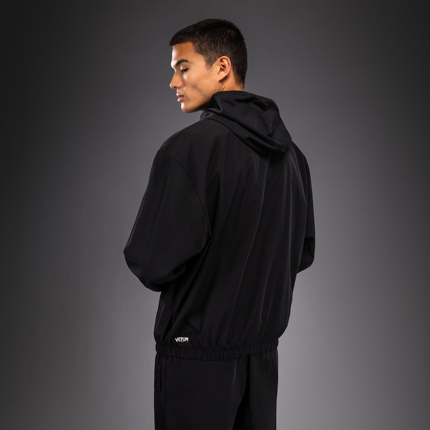 Venum Giant 3D Kapuzenpullover mit Reißverschluss - Schwarz