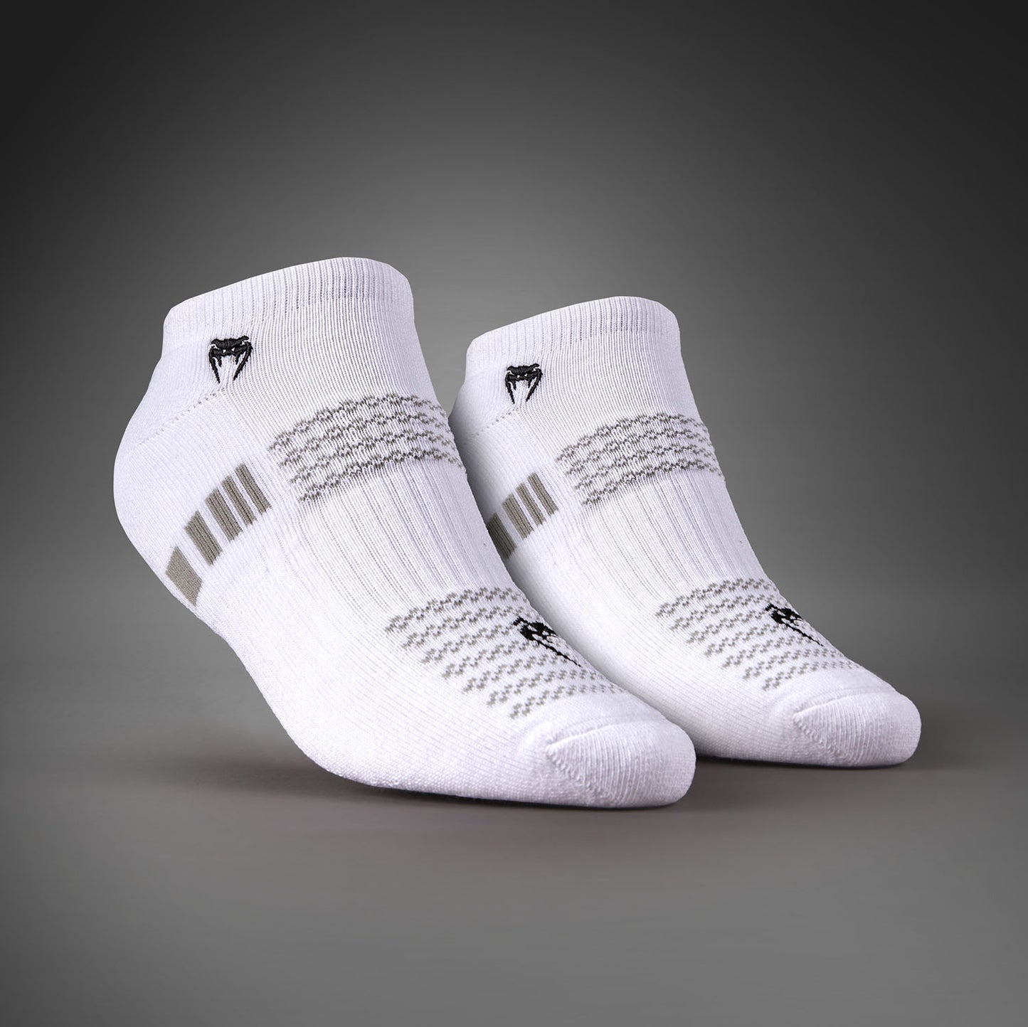 Venum Vector Invisible Socken 3er Pack - Weiß/Grau