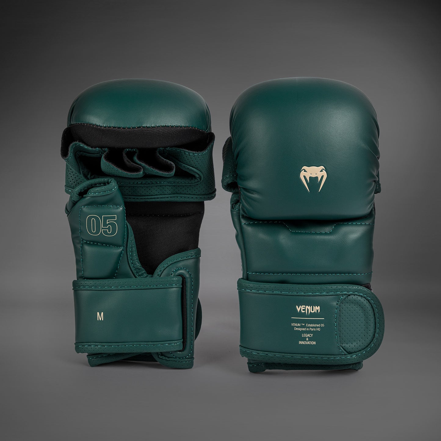 Venum Impact Evo MMA-Sparringhandschuhe - Smaragdgrün