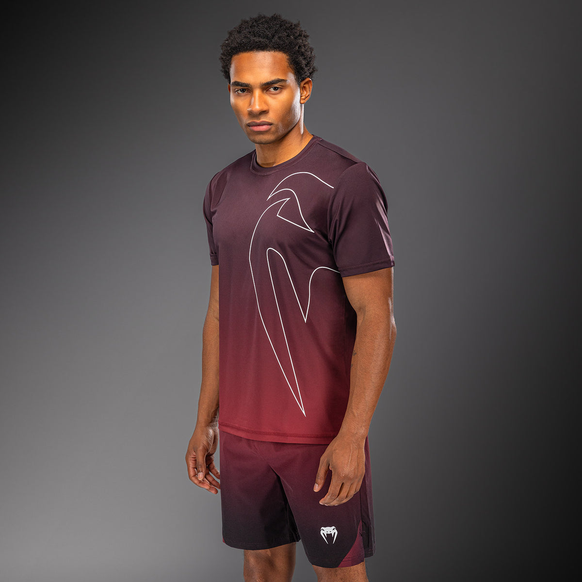 Venum Giant Shift Dry-Tech-T-Shirt - Schwarz/Rot
