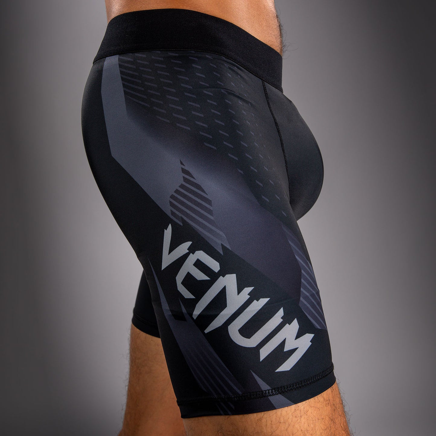 Venum No-Gi 6.0 Kompressionsshort - Schwarz/Grau
