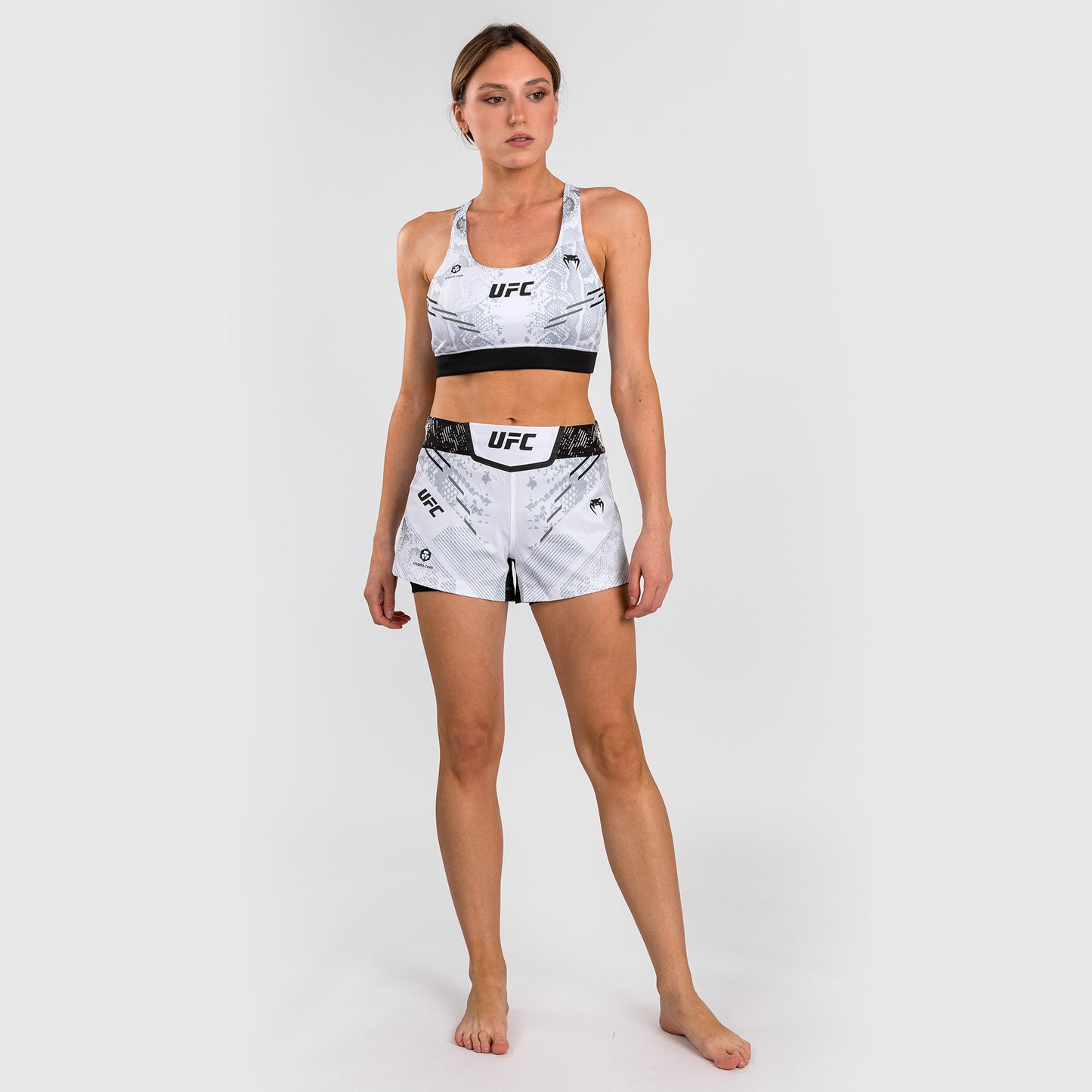UFC Adrenaline by Venum Authentic Fight Night Kampfshorts für Frauen - Weiß