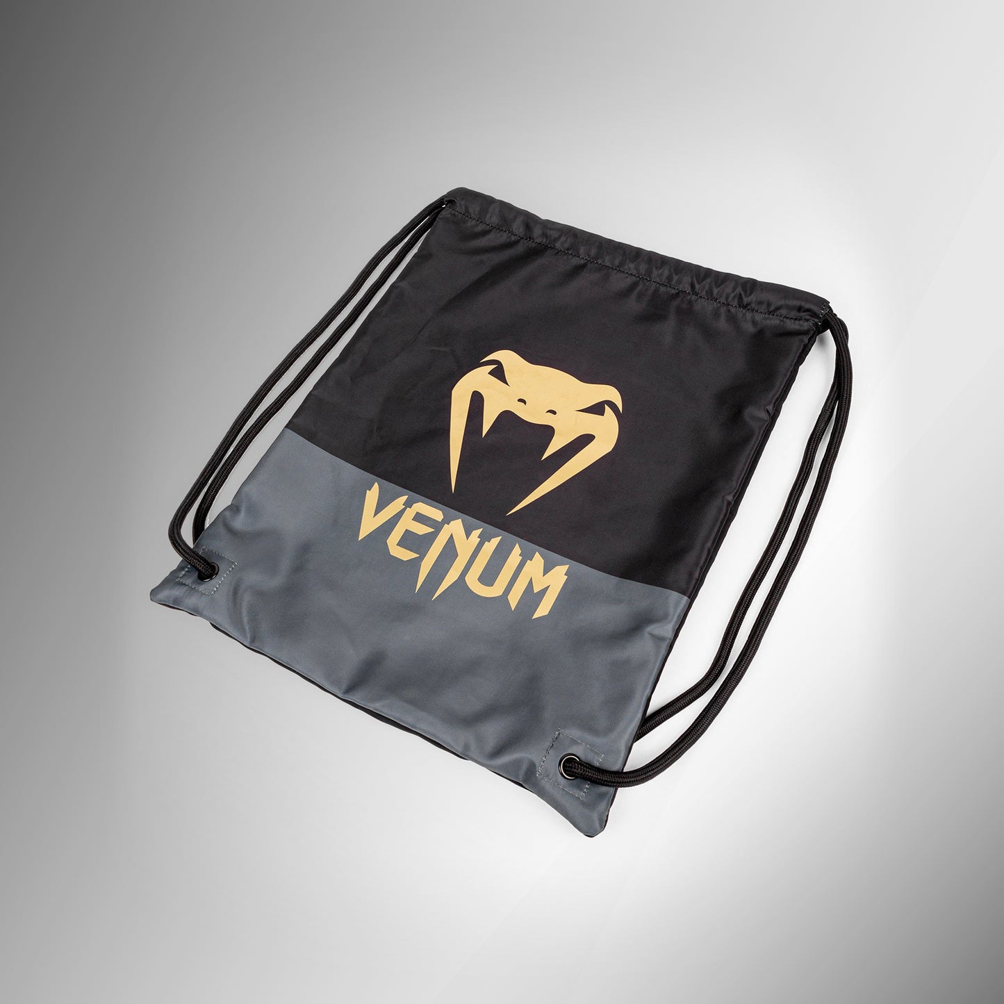 Venum Classic Sporttasche mit Kordelzug (20-25L) – Schwarz/Gold