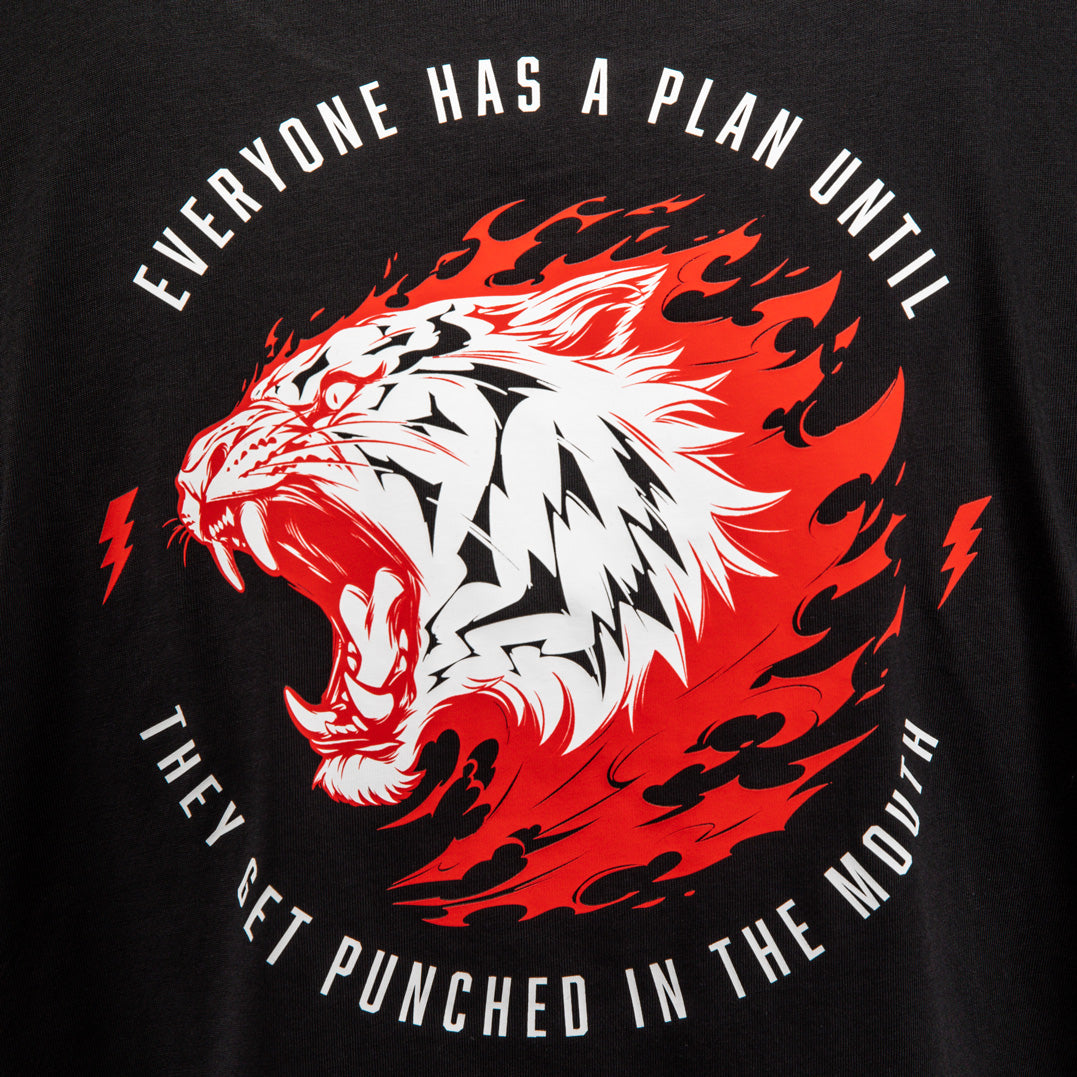 Venum x Mike Tyson Tiger T-Shirt - Tiefschwarz