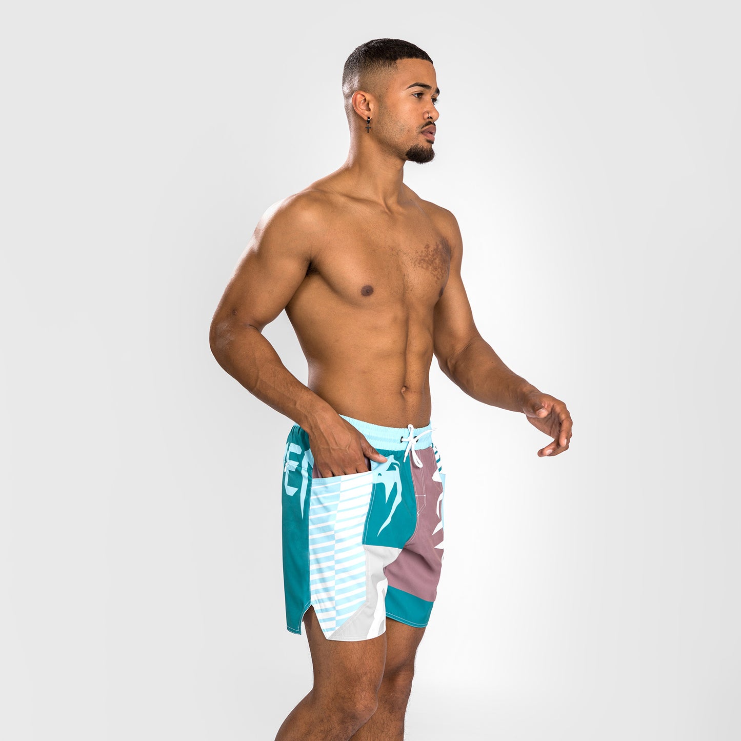 Venum Summer 88 Boardshorts - Clearwater/Mozaic Blue
