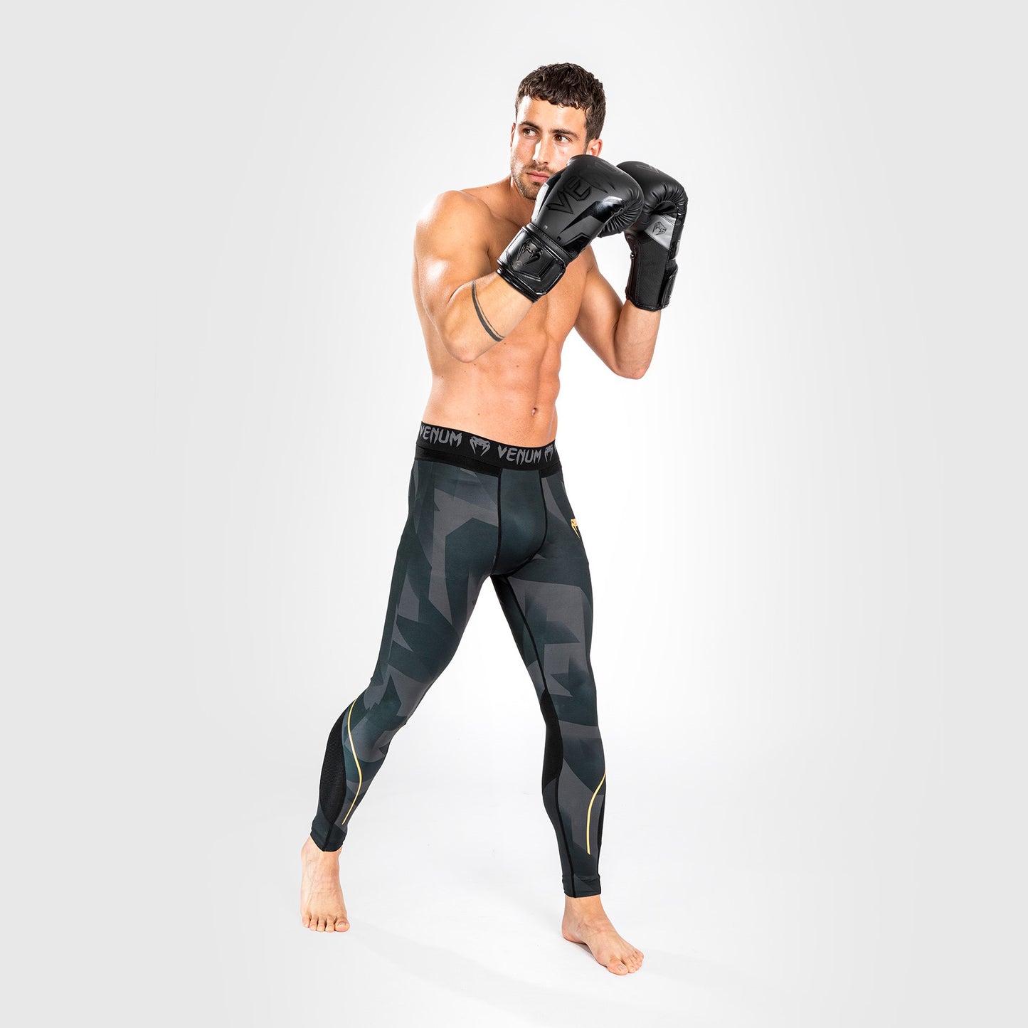 Venum Razor Kompressionshose - Schwarz/Gold