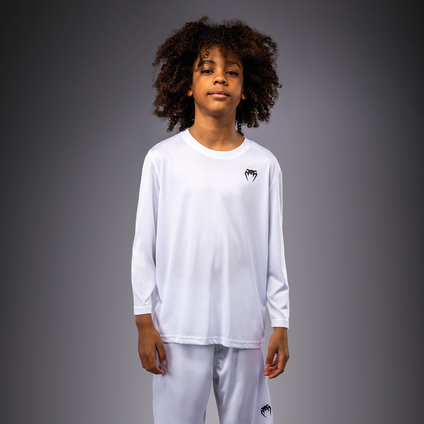 Venum Lineup T-Shirt Langarm Für Kinder - Rot/Weiß