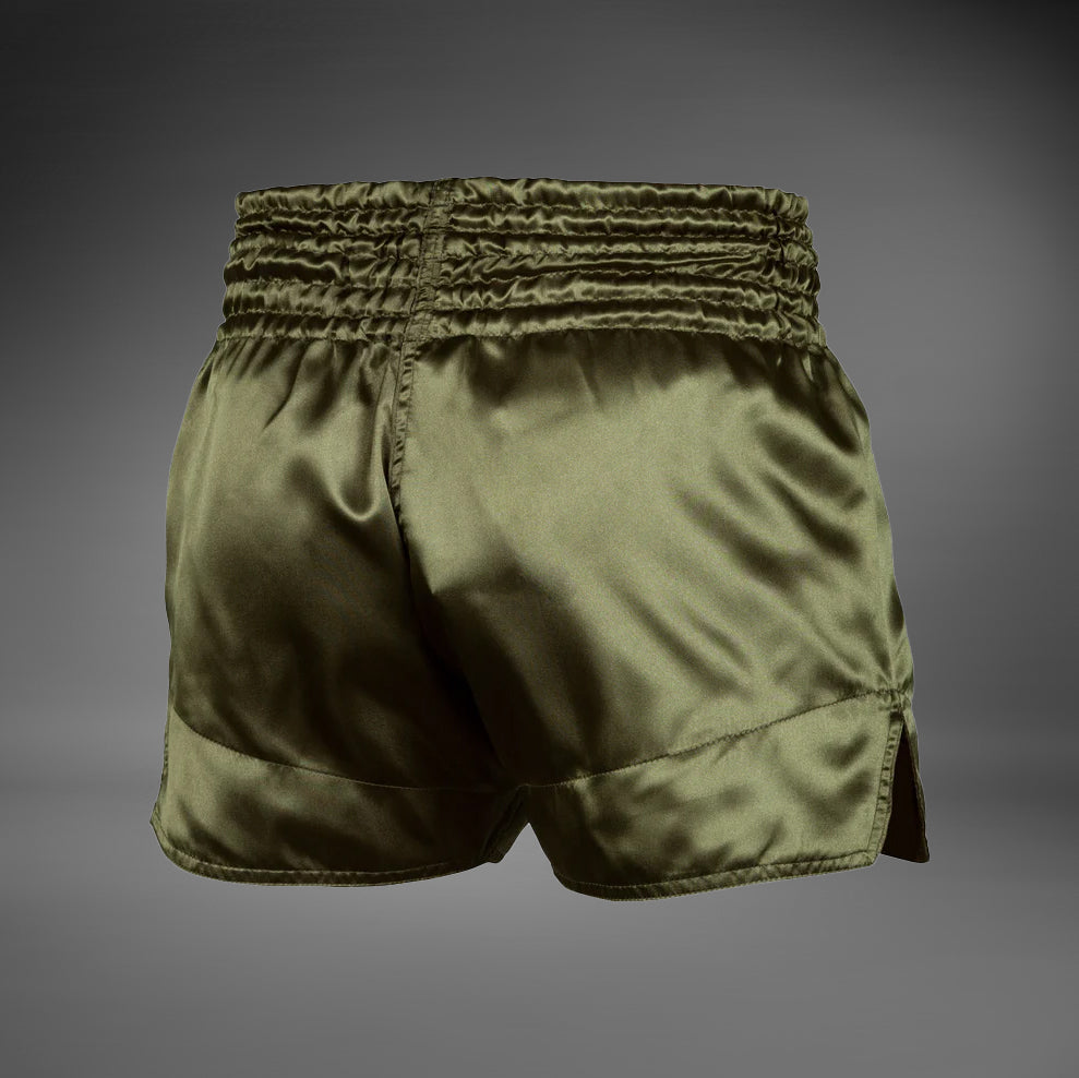 Venum Classic Shorts Muay Thai - Khaki/Schwarz