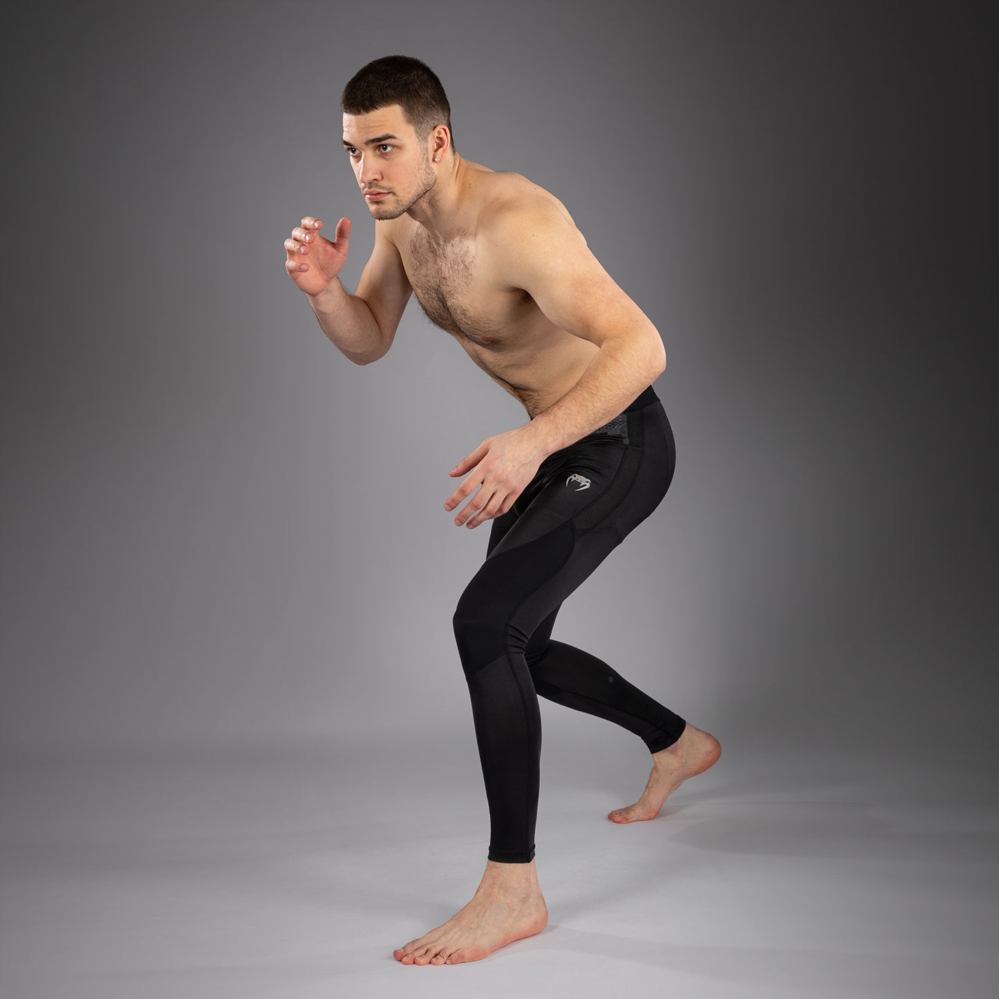 Venum G-Fit Scales Kompressionshose – Schwarz/Anthrazitgrau