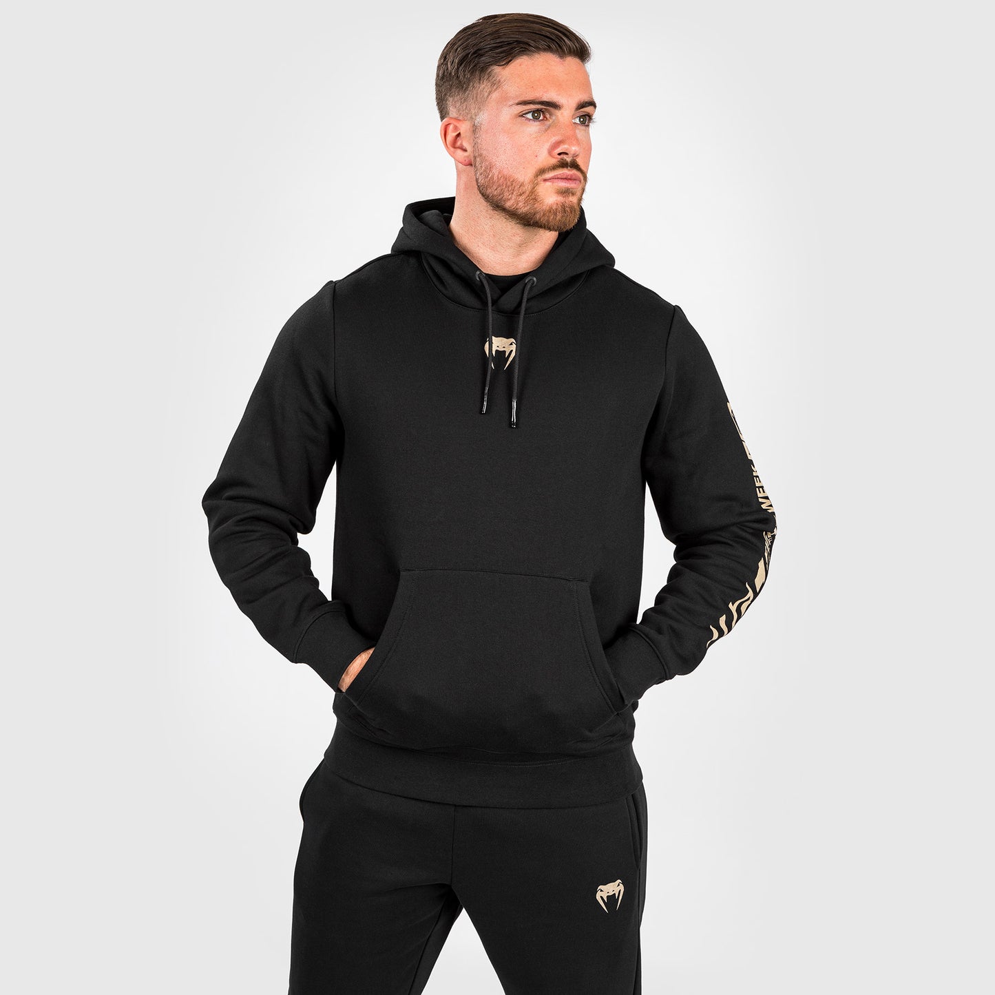 UFC Adrenaline by Venum Fight Week Herren Pullover Hoodie - Schwarz