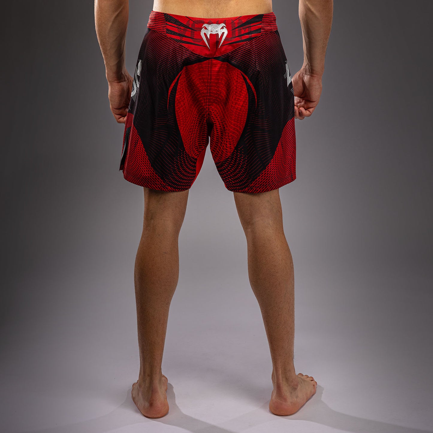 Venum Galactic 3.0 Fightshorts - Rot/Silber