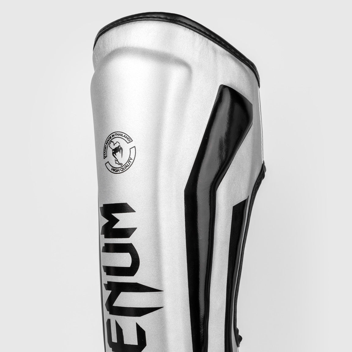 Venum Elite Standup Schienbeinschoner - Silber/Schwarz