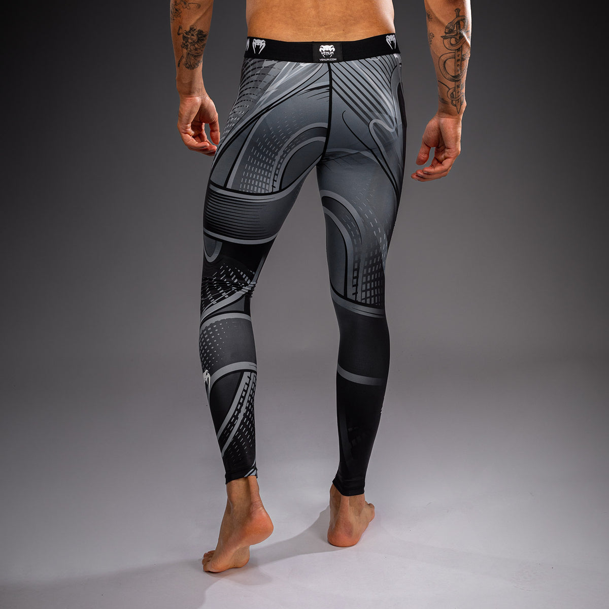 Venum Crimson Viper 2.0 Kompressionsleggings - Schwarz/Grau