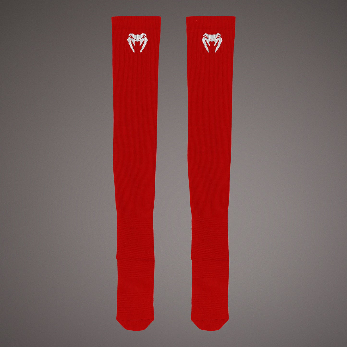 Venum Elite Performance Lange Socken - Rot/Weiß
