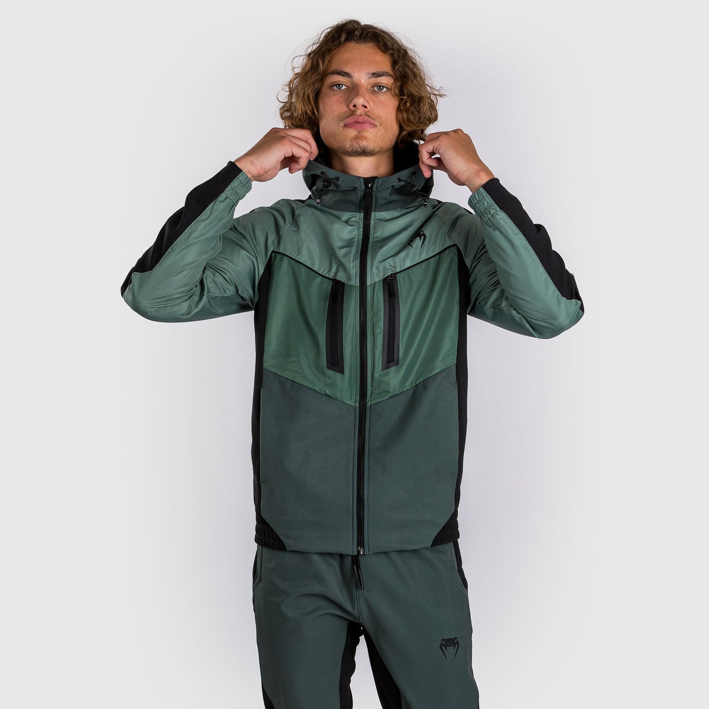 Venum Laser 3.0  Trainingsjacke - Schwarz/Khaki