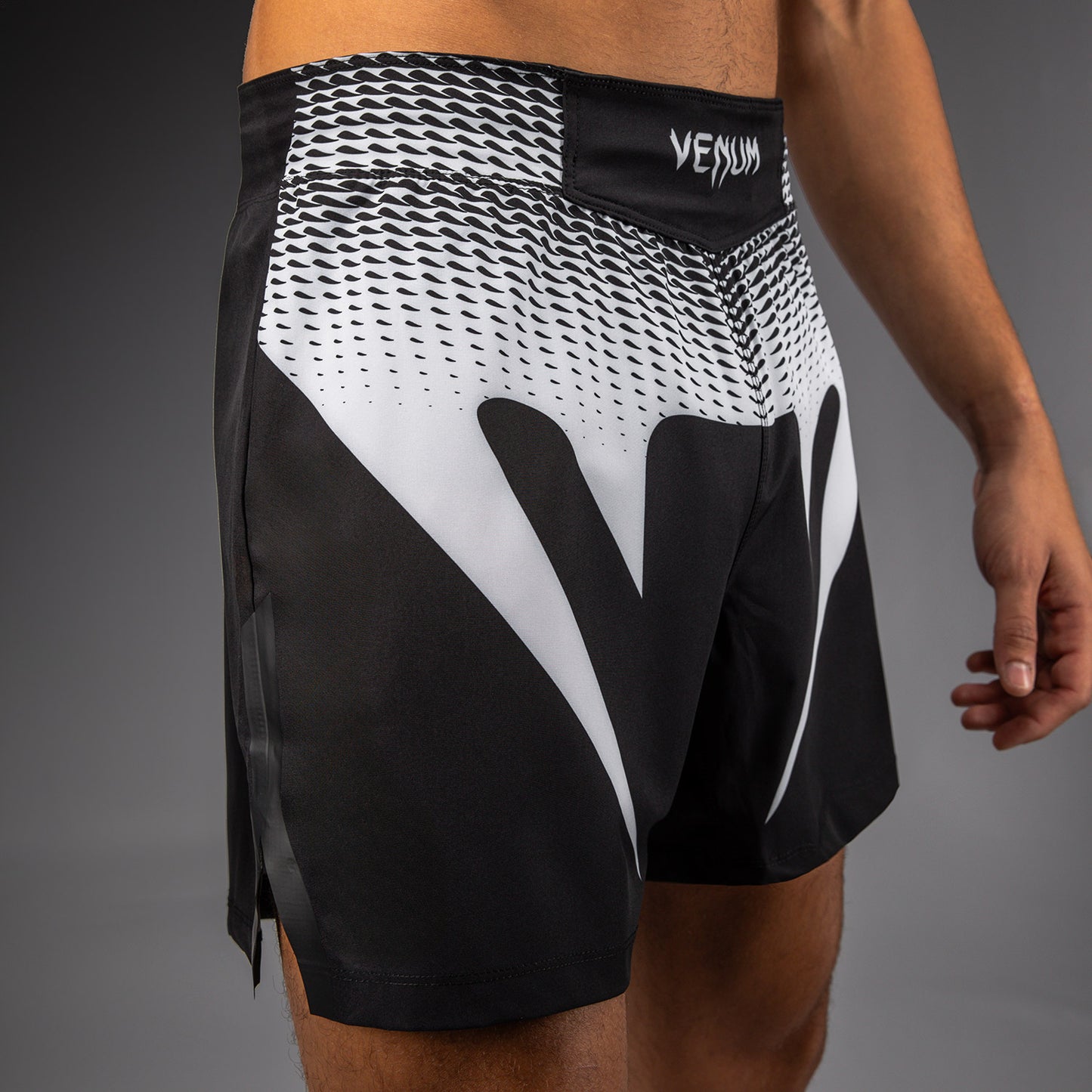 Venum No Gi Fightshorts - Schwarz/Weiß