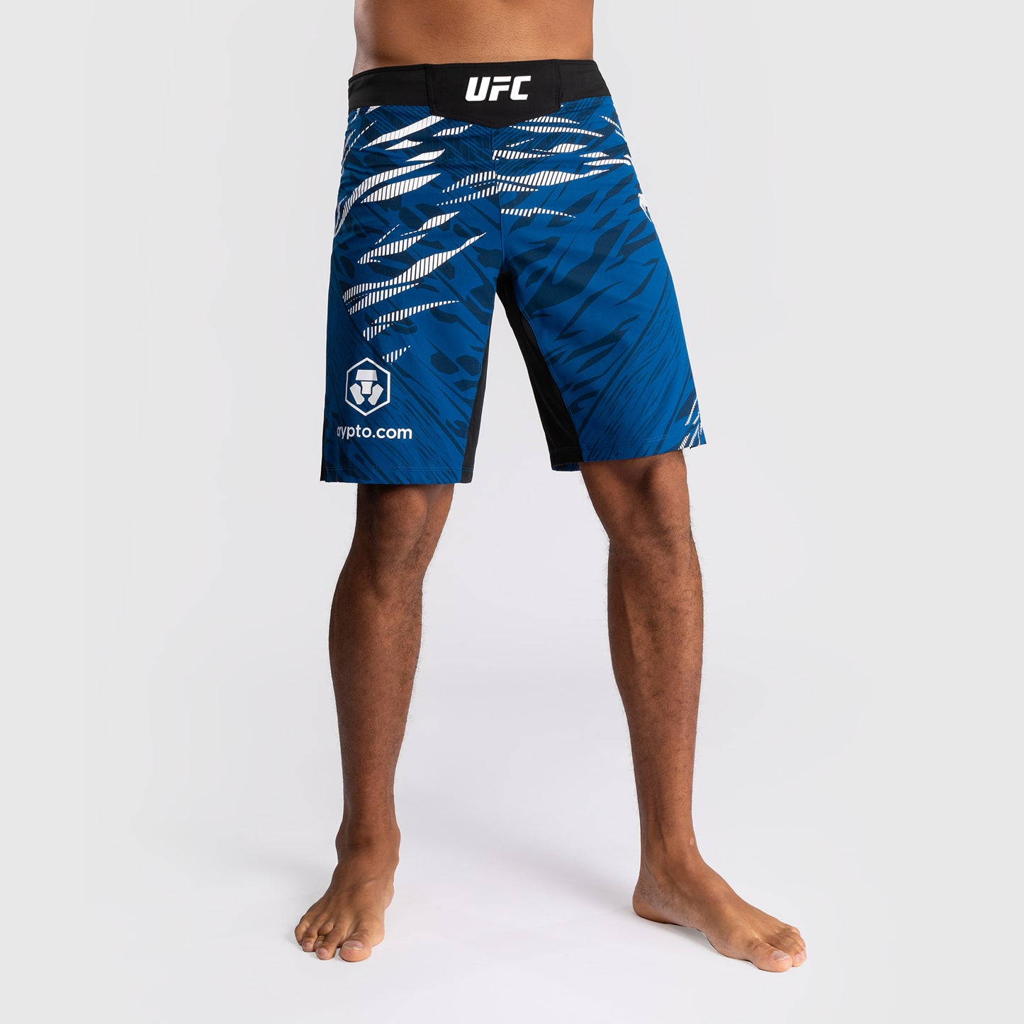 UFC Fusion by Venum Personalized Authentic Fight Night Herren Fight Short - Long Fit - Blau