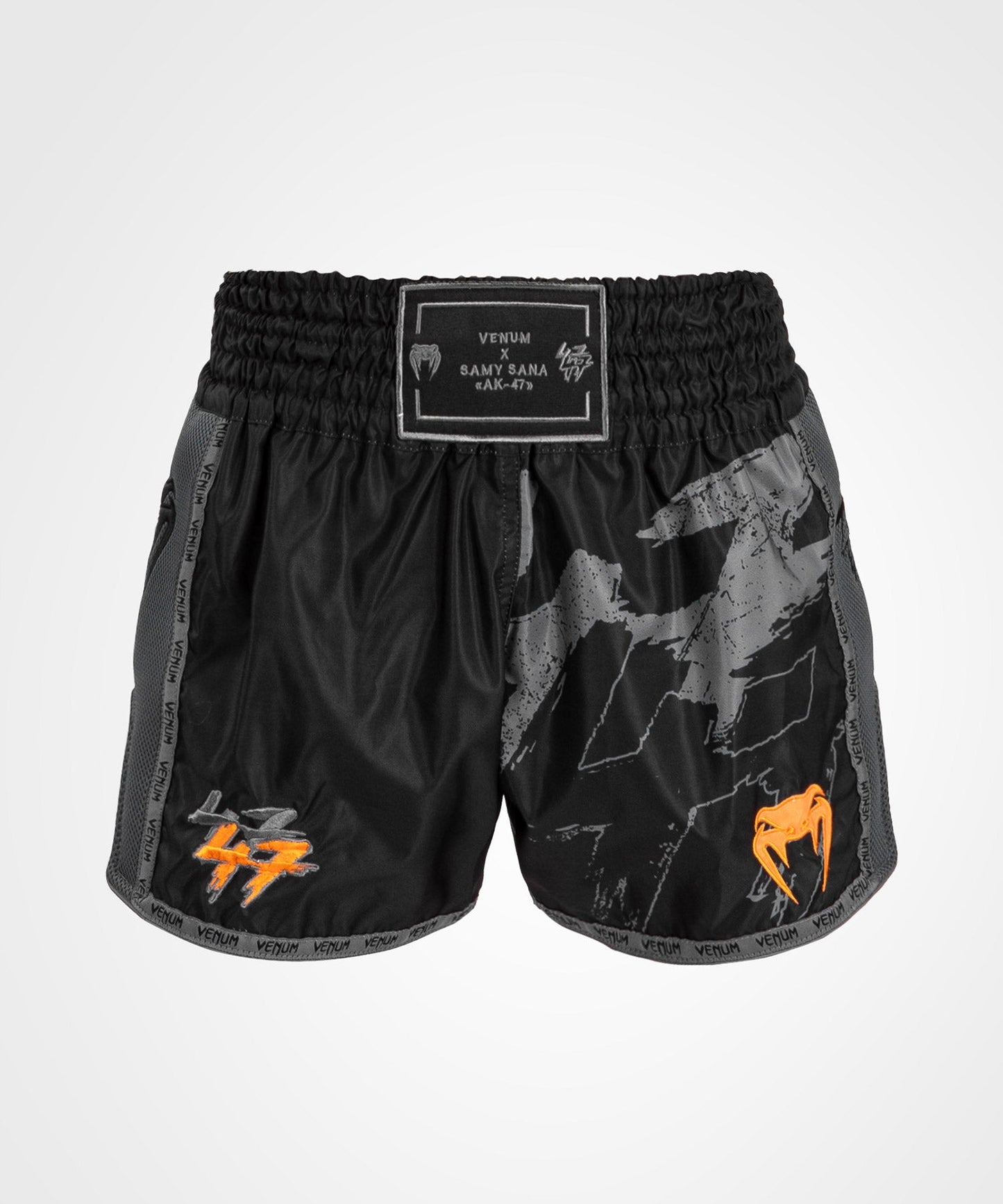 Venum S47 Muay Thai Shorts - Schwarz/Orange
