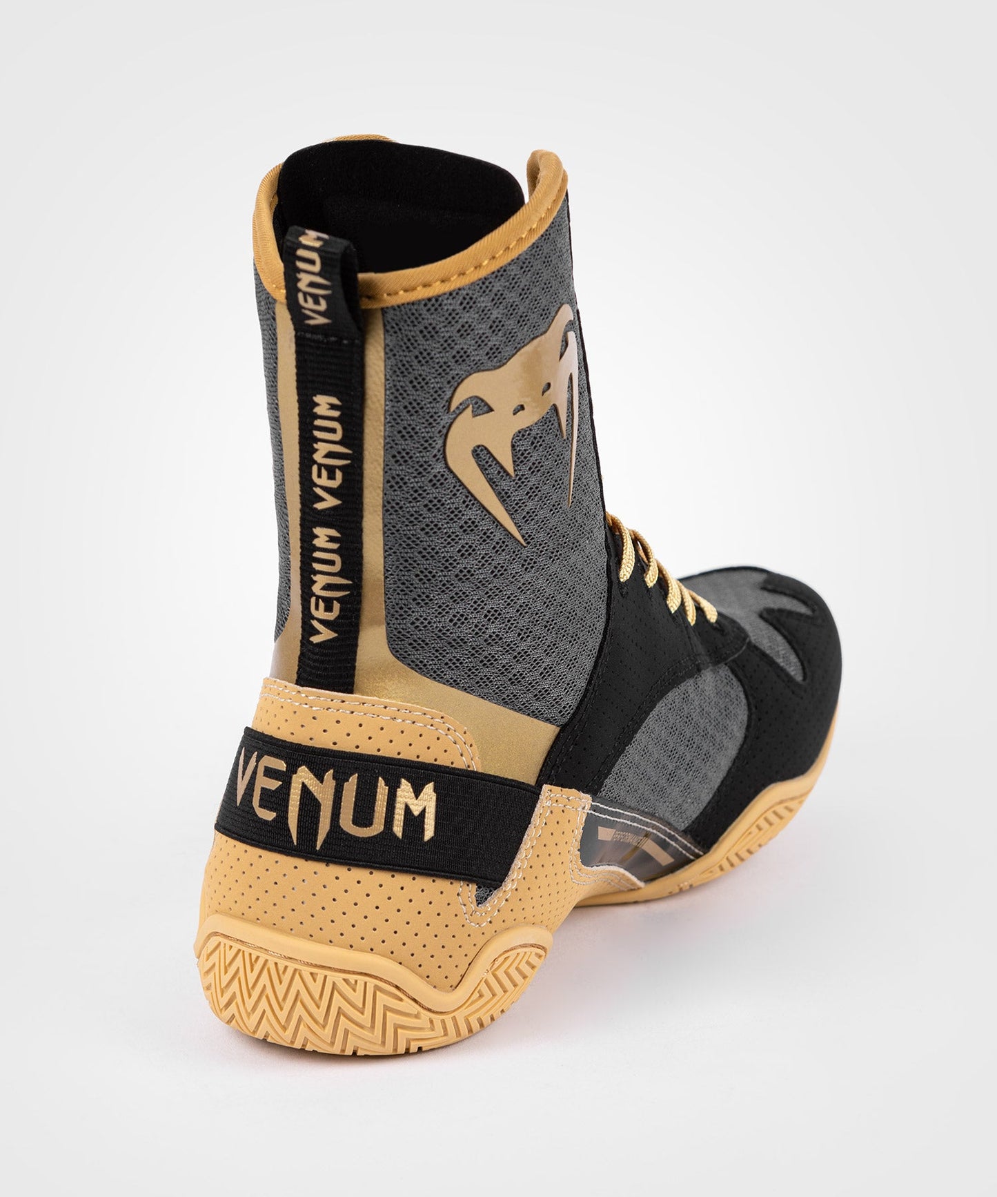 Venum Elite Boxing Schuhe - Schwarz/Beige