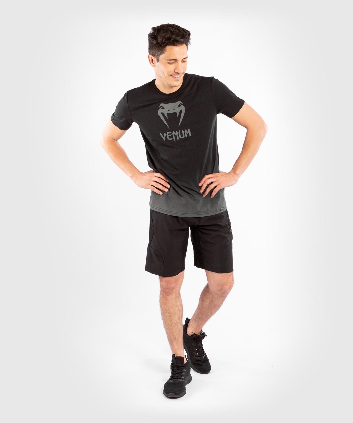 Venum Classic T-Shirt - Schwarz/Dunkelgrau
