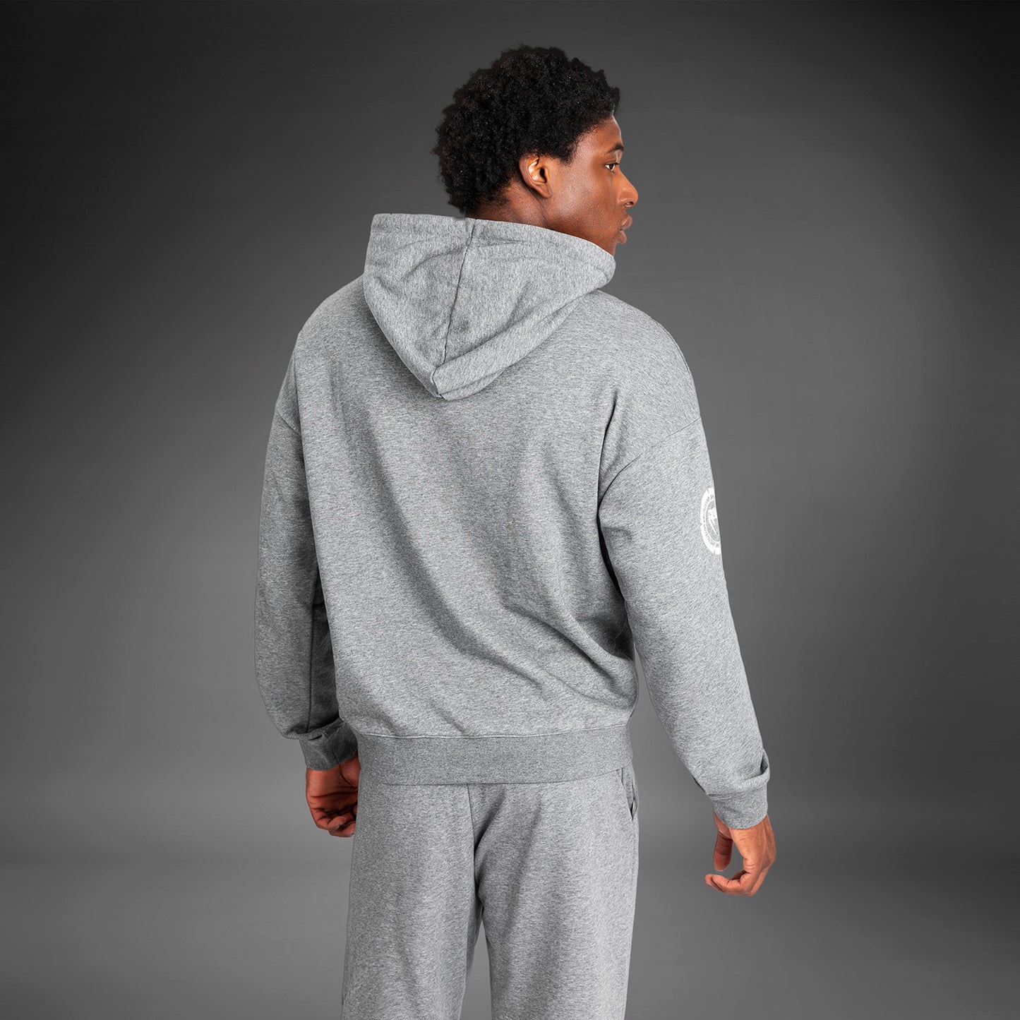 Venum Vortex XL Lite Herren Hoodie - Helles Heather Grau