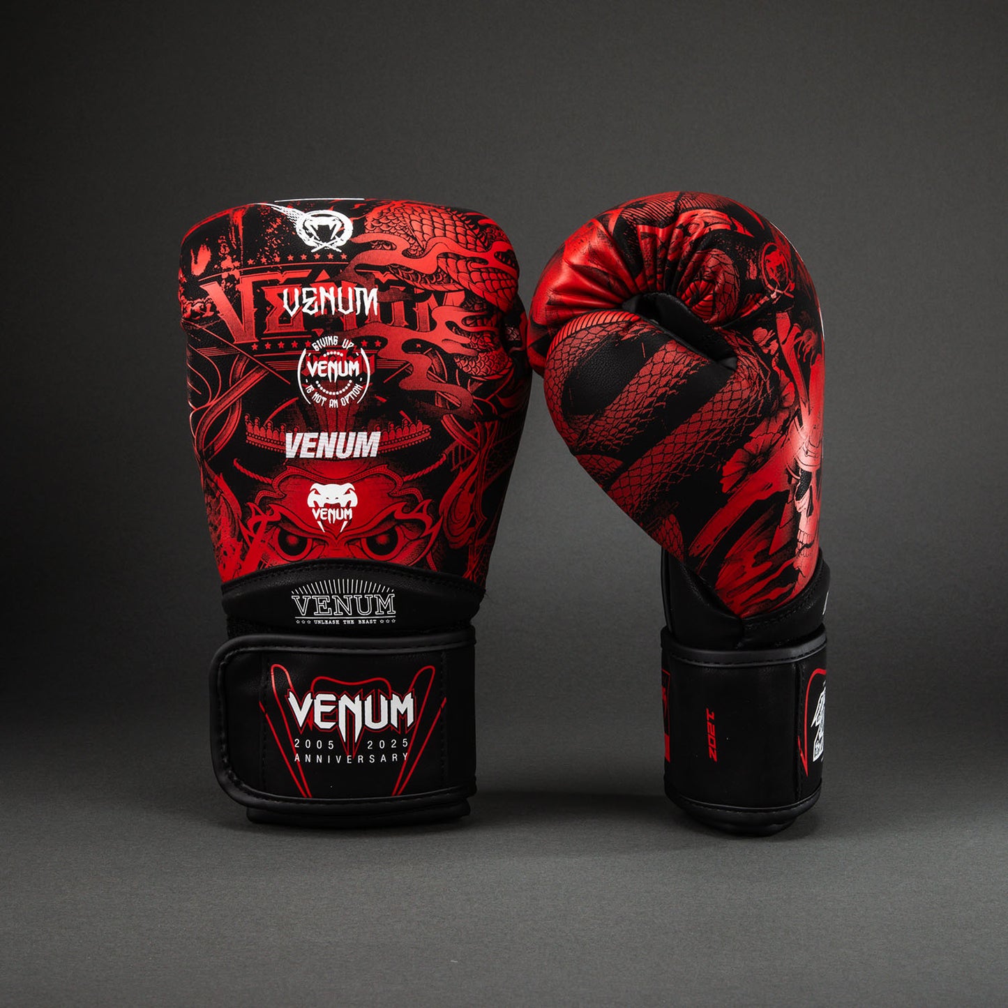 Venum 20th Anniversary Boxhandschuhe - Schwarz/Rot