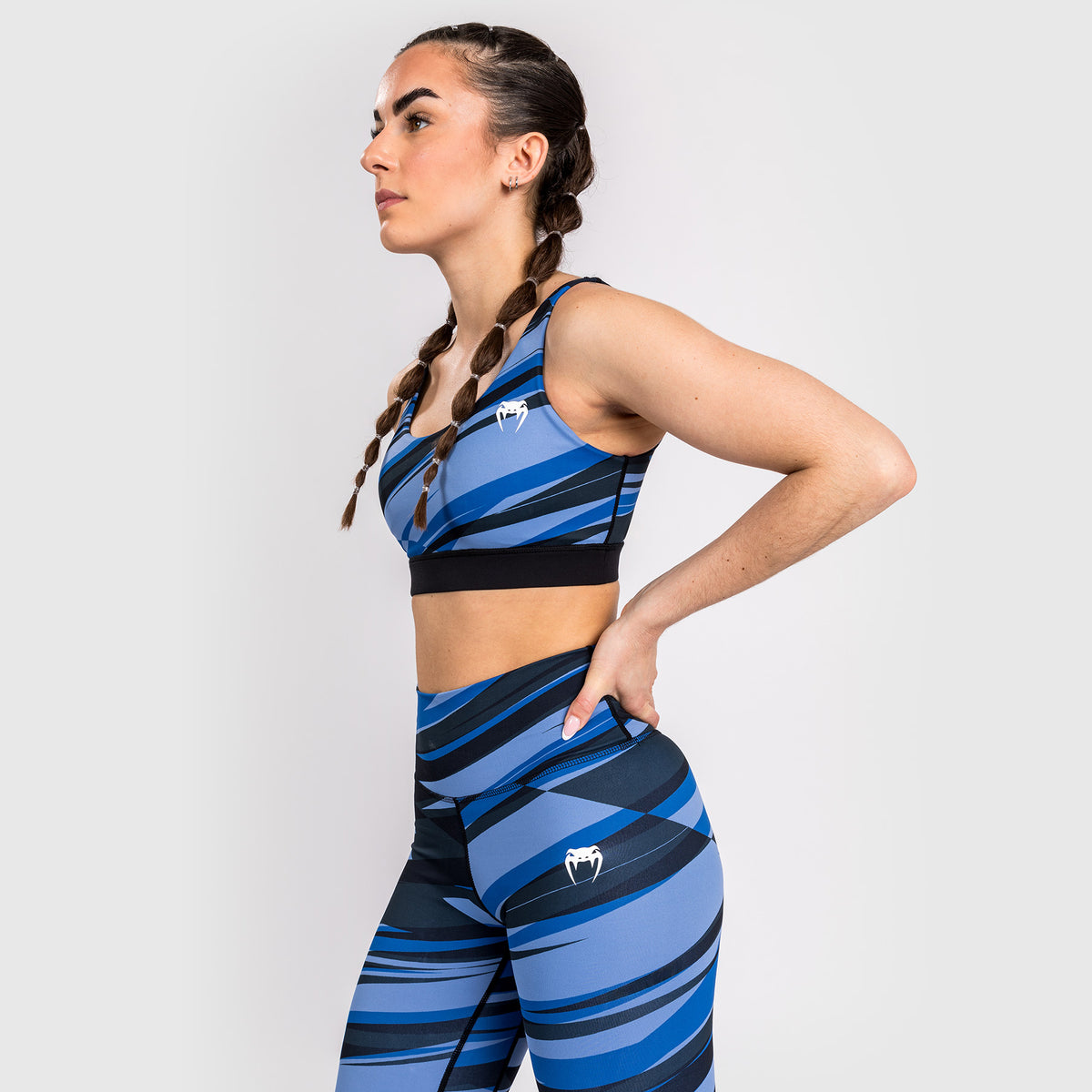 Venum Abyss Frauen-Sport-Bh - Schattenblau