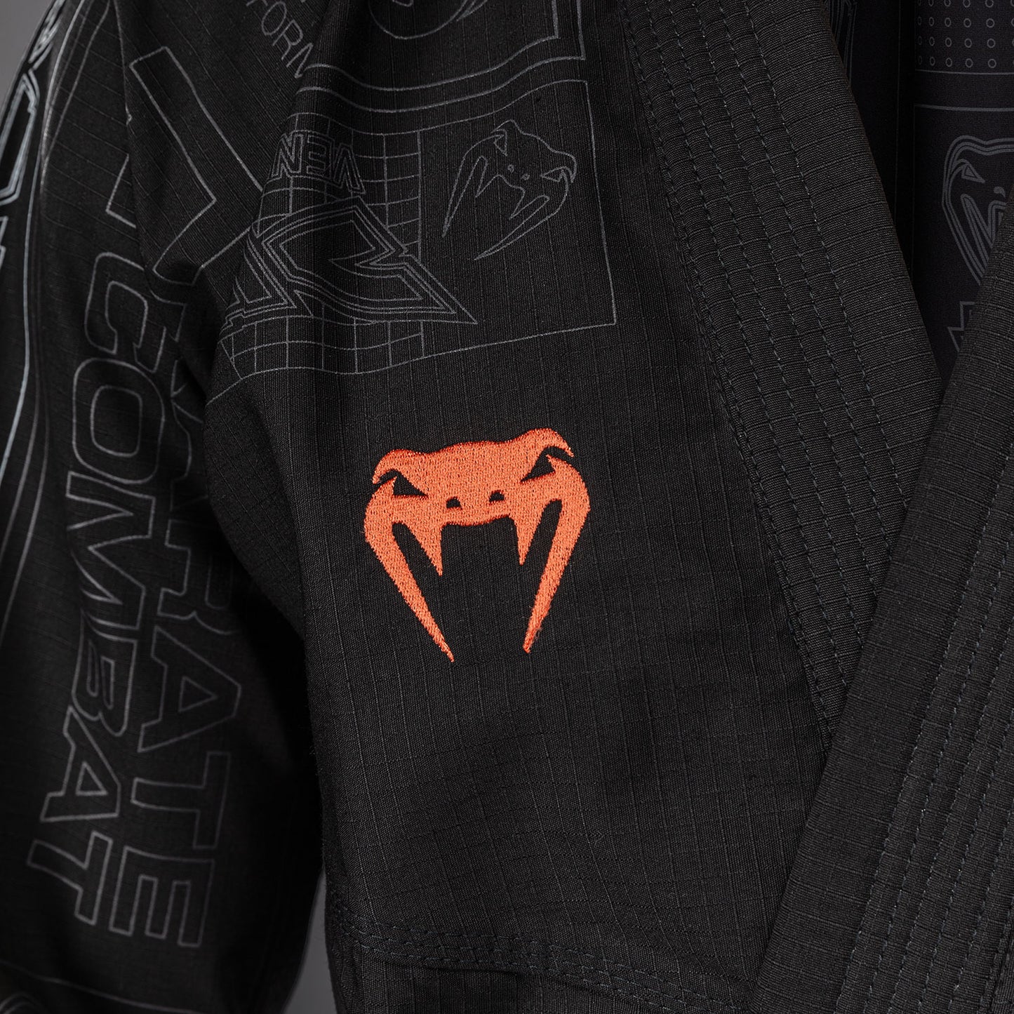 Karate Combat by Venum BJJ Gi – Schwarz/Grau