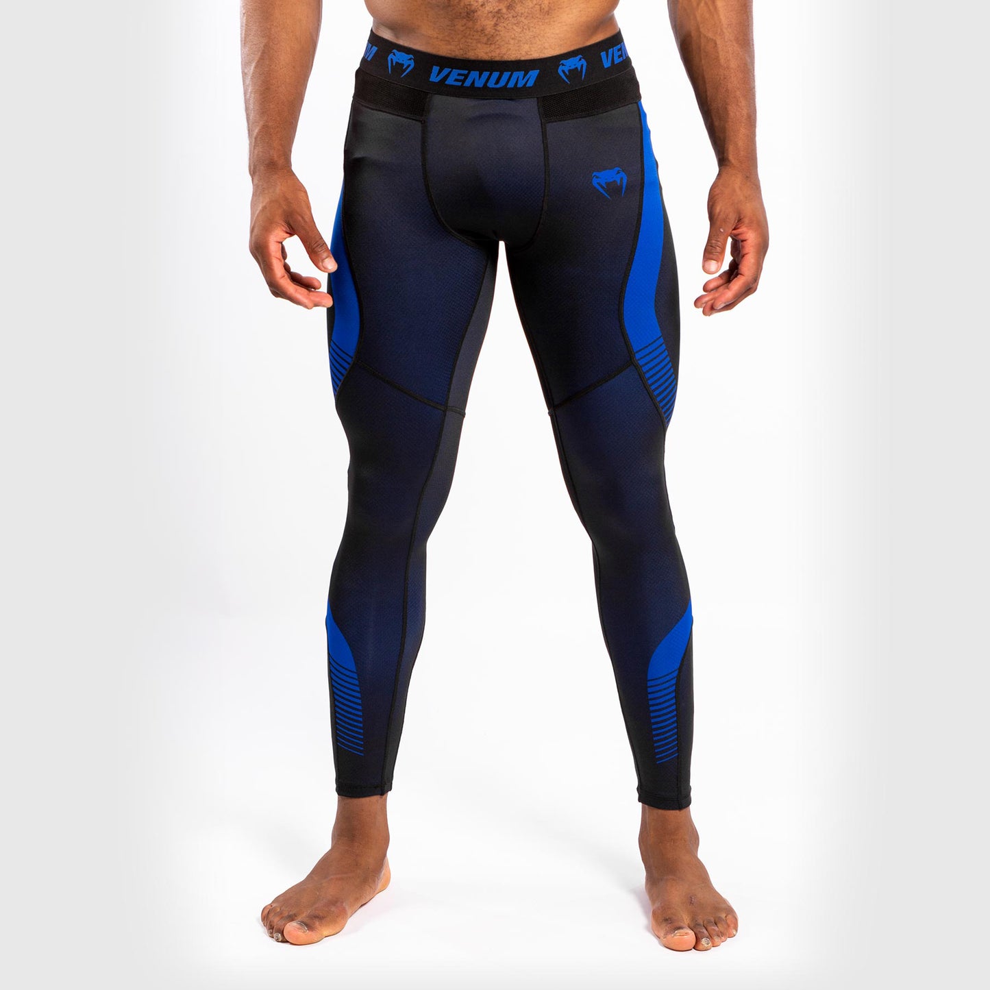 Venum No Gi 3.0 Kompressionshose - Schwarz/Blau
