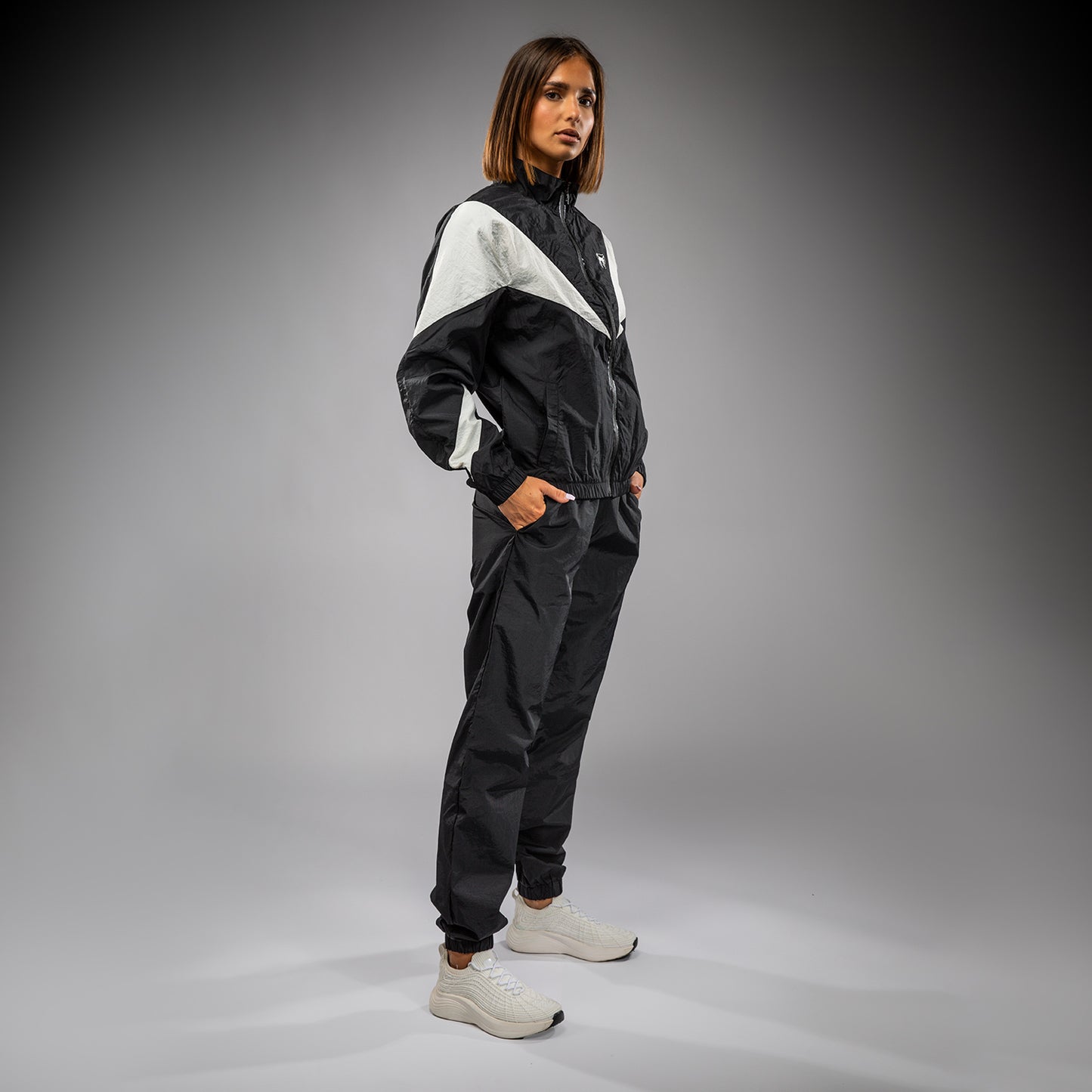 Venum Vectra Damen Trackjacke - Schwarz/Weiß