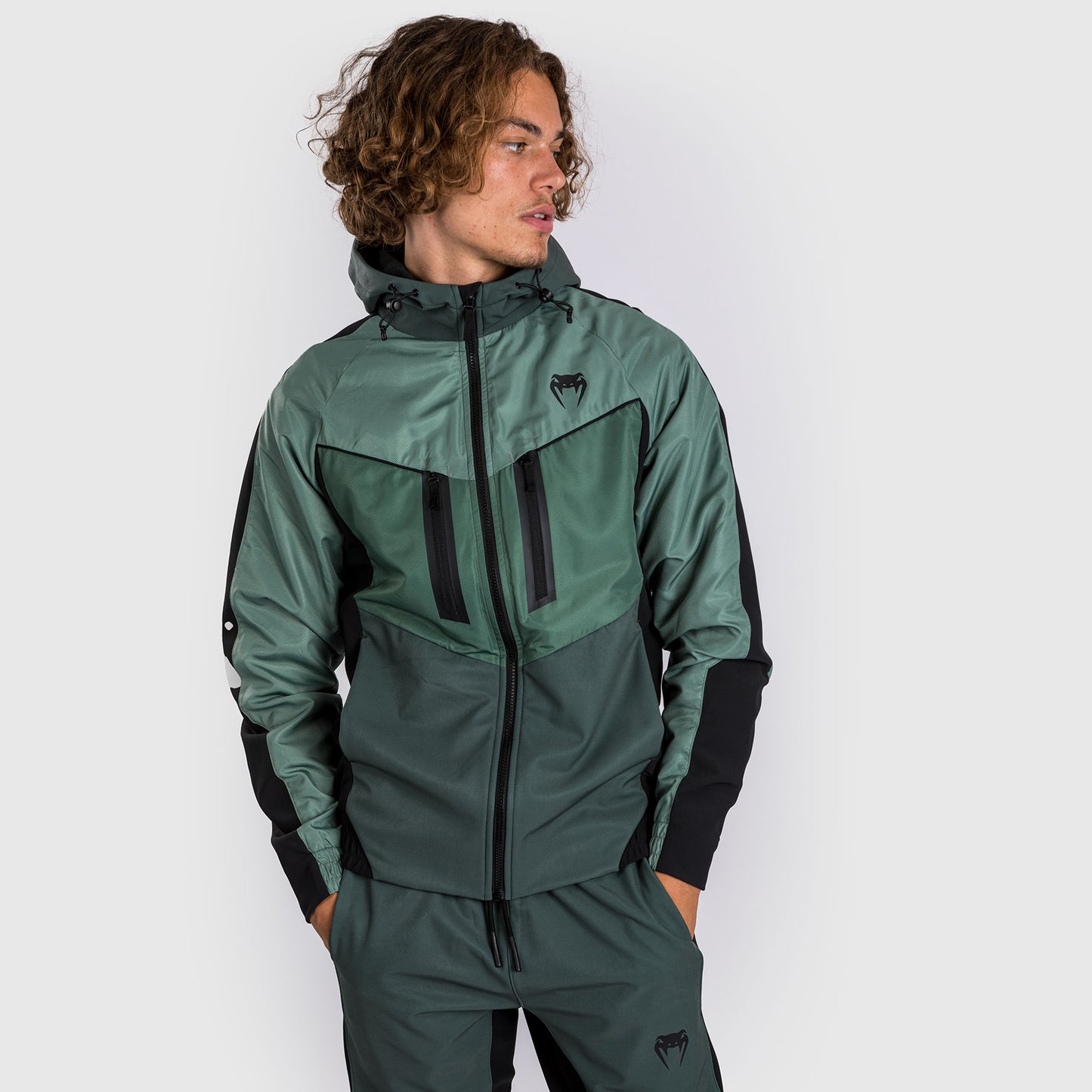 Venum Laser 3.0  Trainingsjacke - Schwarz/Khaki