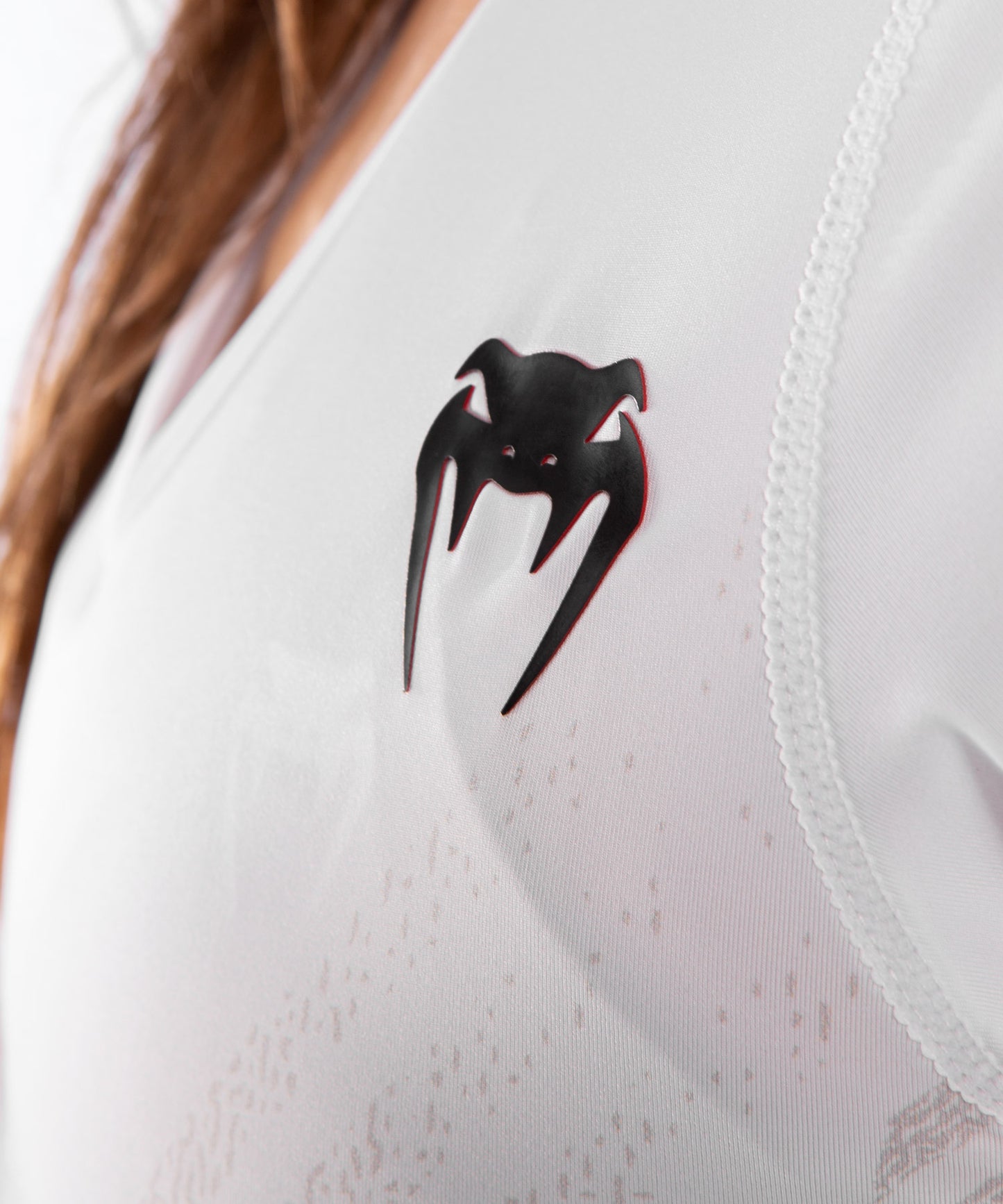 UFC Venum Personalisiert Authentic Fight Night Damen Walkout Trikot - Weiß