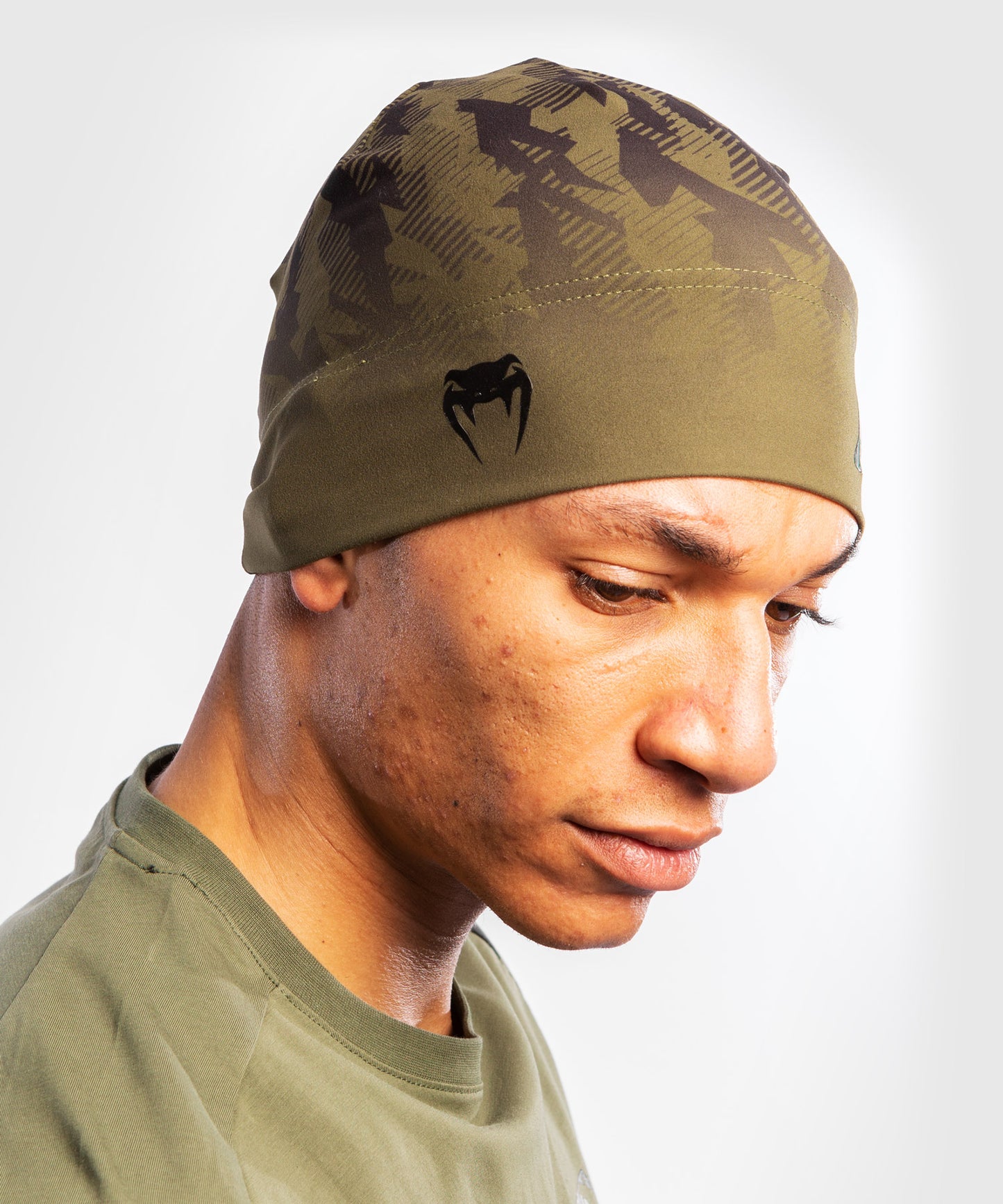 UFC Venum Authentic Fight Week Unisex Performance Beanie – Khaki
