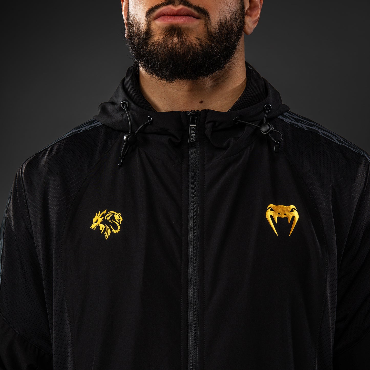 Venum x Chimaev Trainingsjacke - Schwarz/Grau
