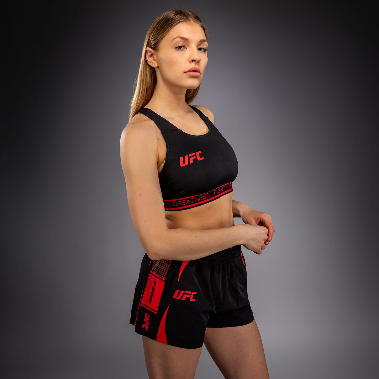 Venum UFC Unity by Venum Authentic Fight Week Damen-Sport-BH - Schwarz