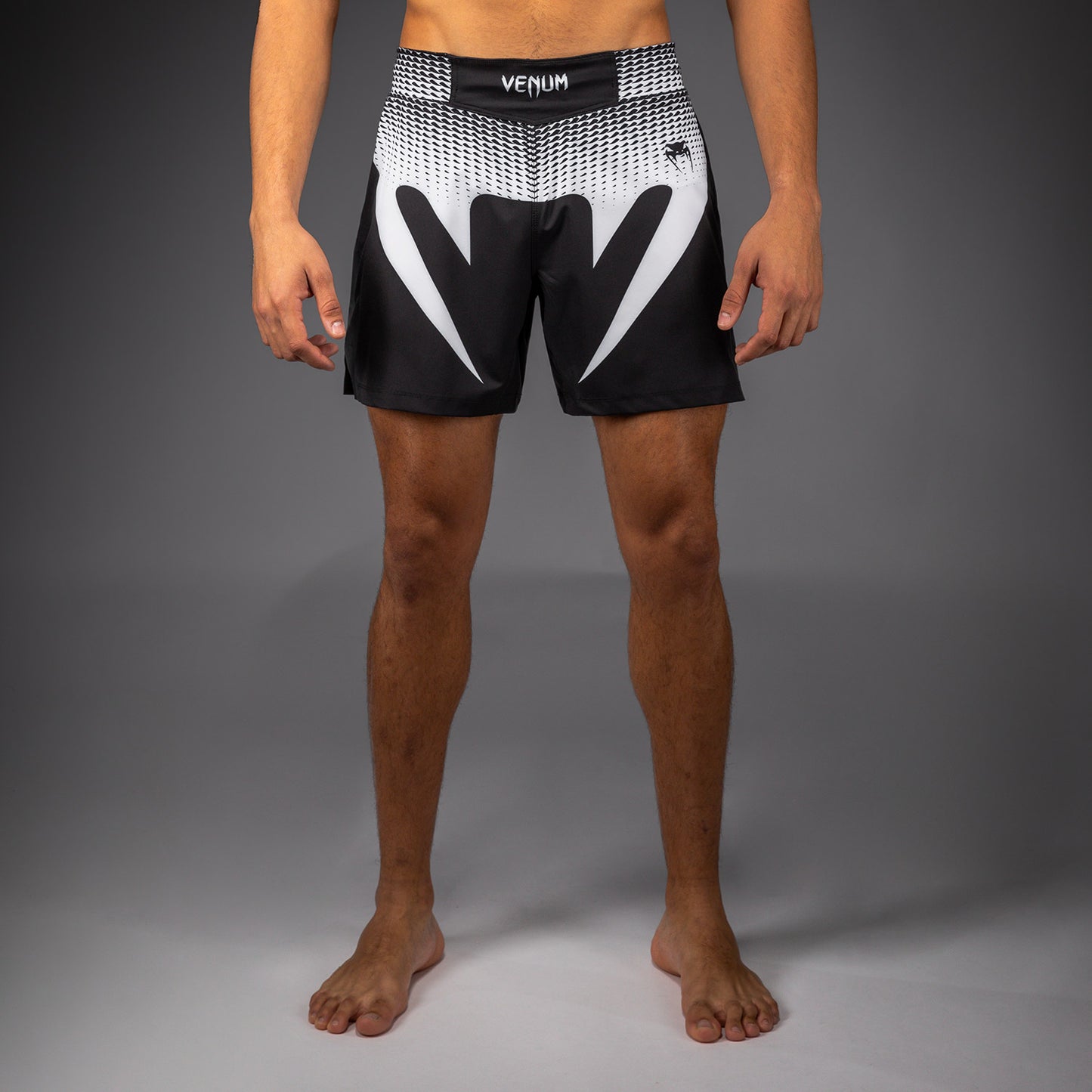 Venum No Gi Fightshorts - Schwarz/Weiß