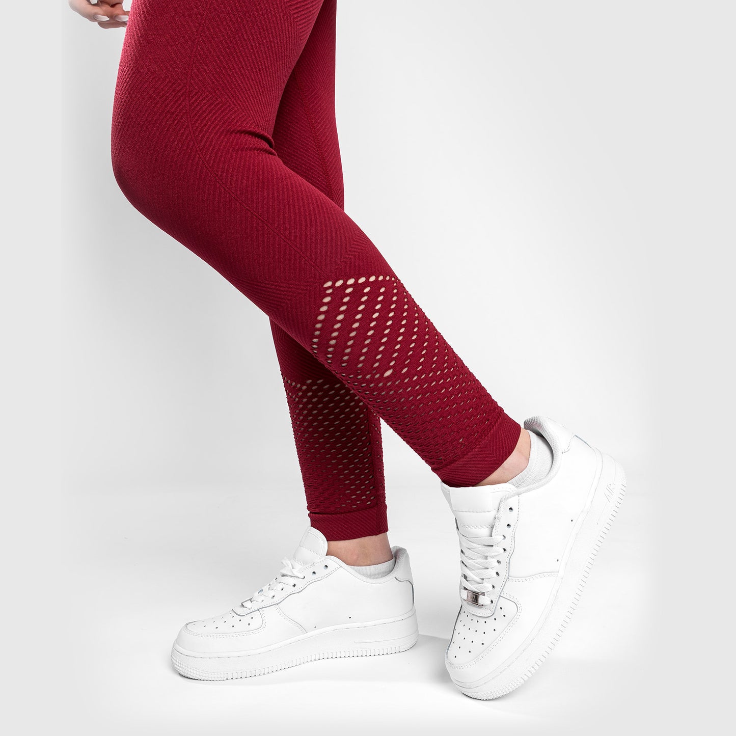 Venum Sparring Seamless Leggings ⅞ - Bordeaux
