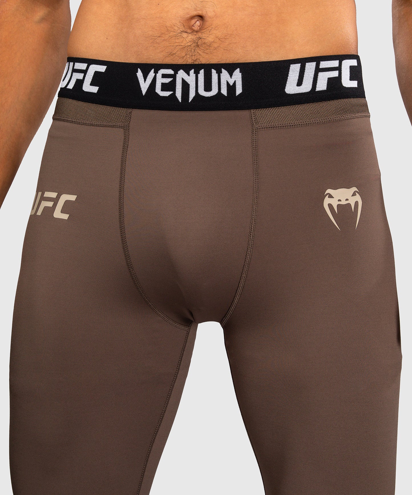 Venum UFC Unity by Venum Authentic Fight Week Herren Funktions-Kompressionshose - Braun