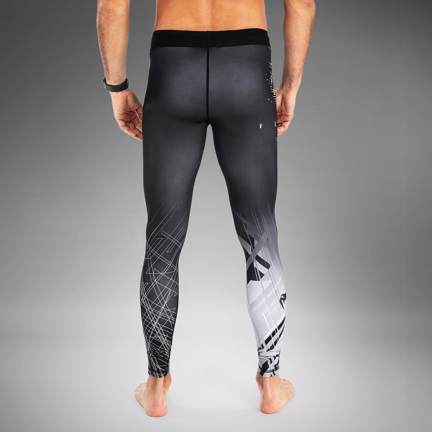 Venum Gorilla Jungle Kompressionshose - Schwarz/Weiß