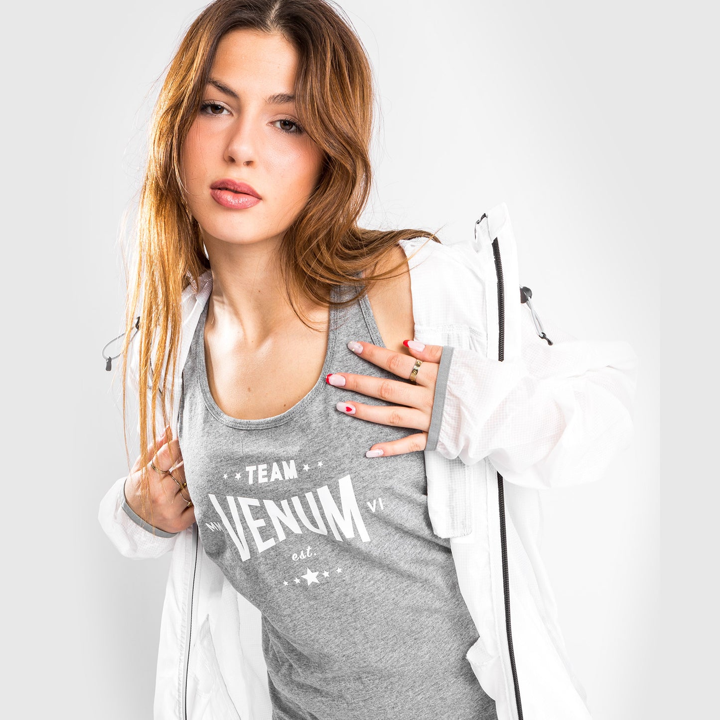 Venum Team 2.0 Tank Top - Damen - Helles Heidegrau