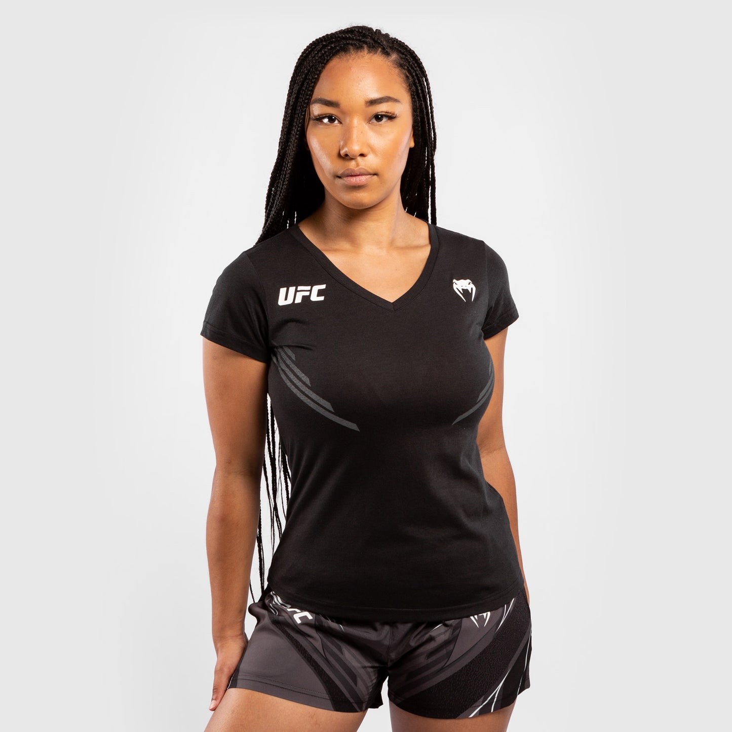 UFC Venum Replica Damen Trikot - Schwarz