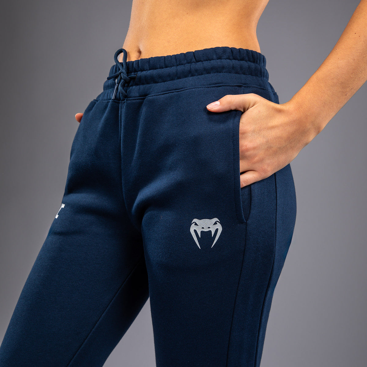 UFC Fusion by Venum Fight Week Damen Baumwollhose - Solid Ozeanisches Blau