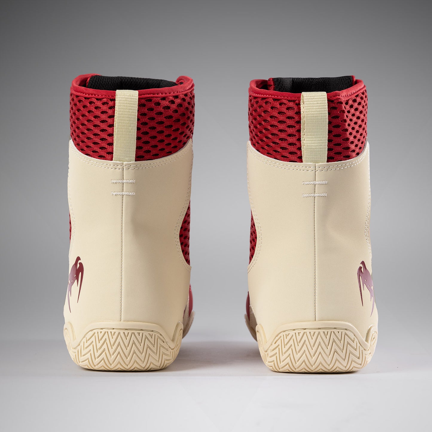 Venum Contender Boxschuhe - Rubinrot/Elfenbein