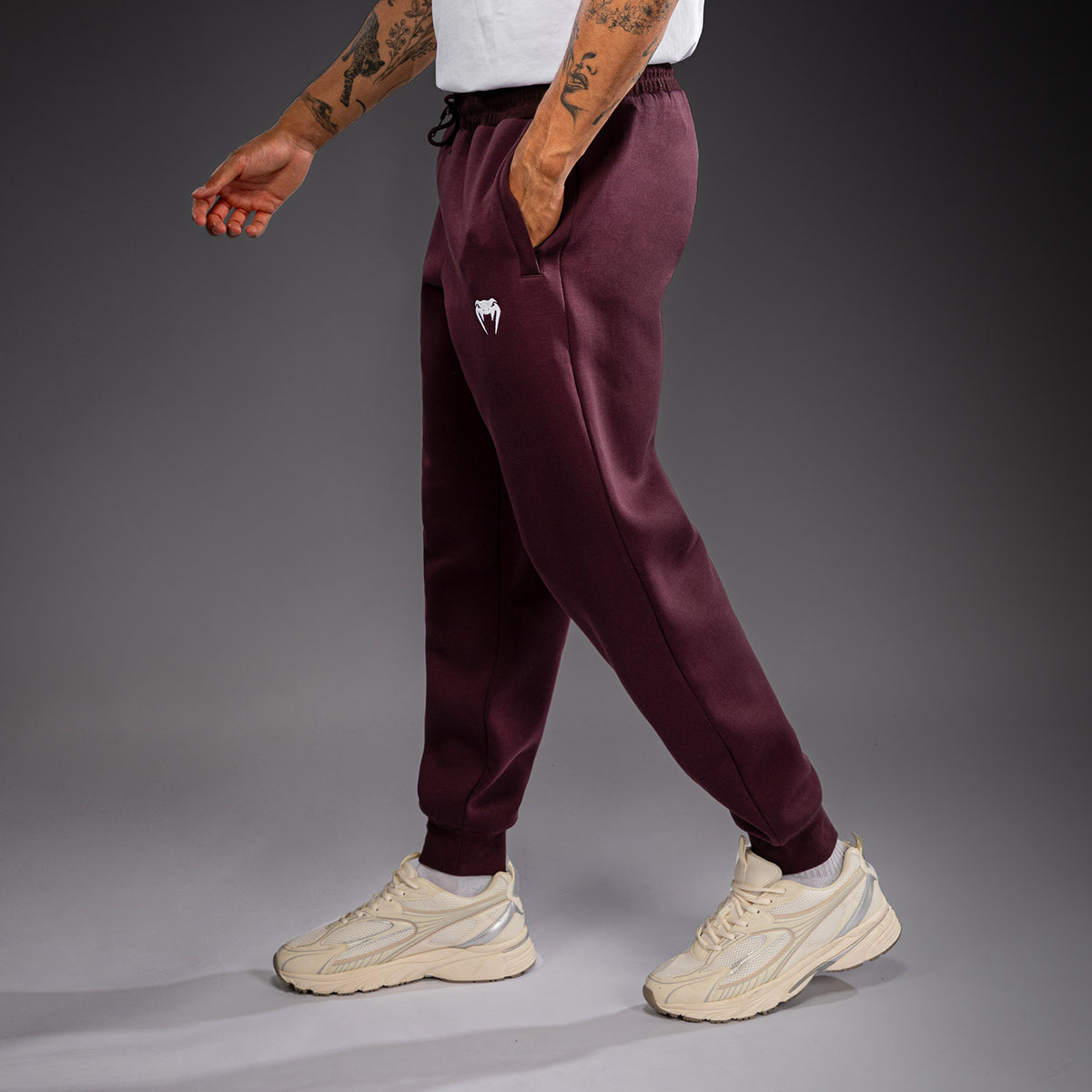Venum Attack Fleece & Weave Jogginghose - Bordeaux